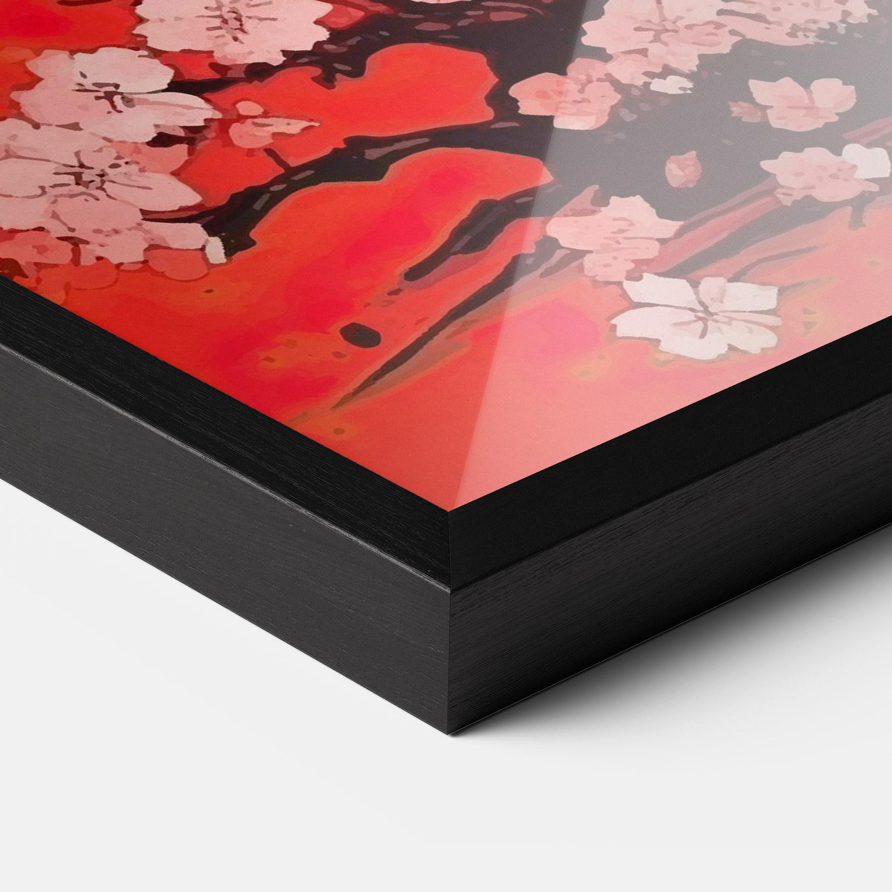 Gerahmte Poster Katana Art mockup 3