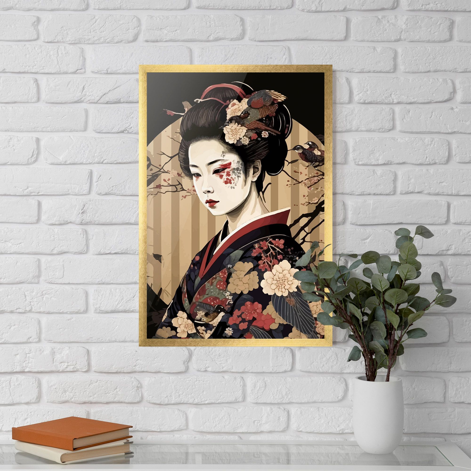 Asiatic Lady mockup 5