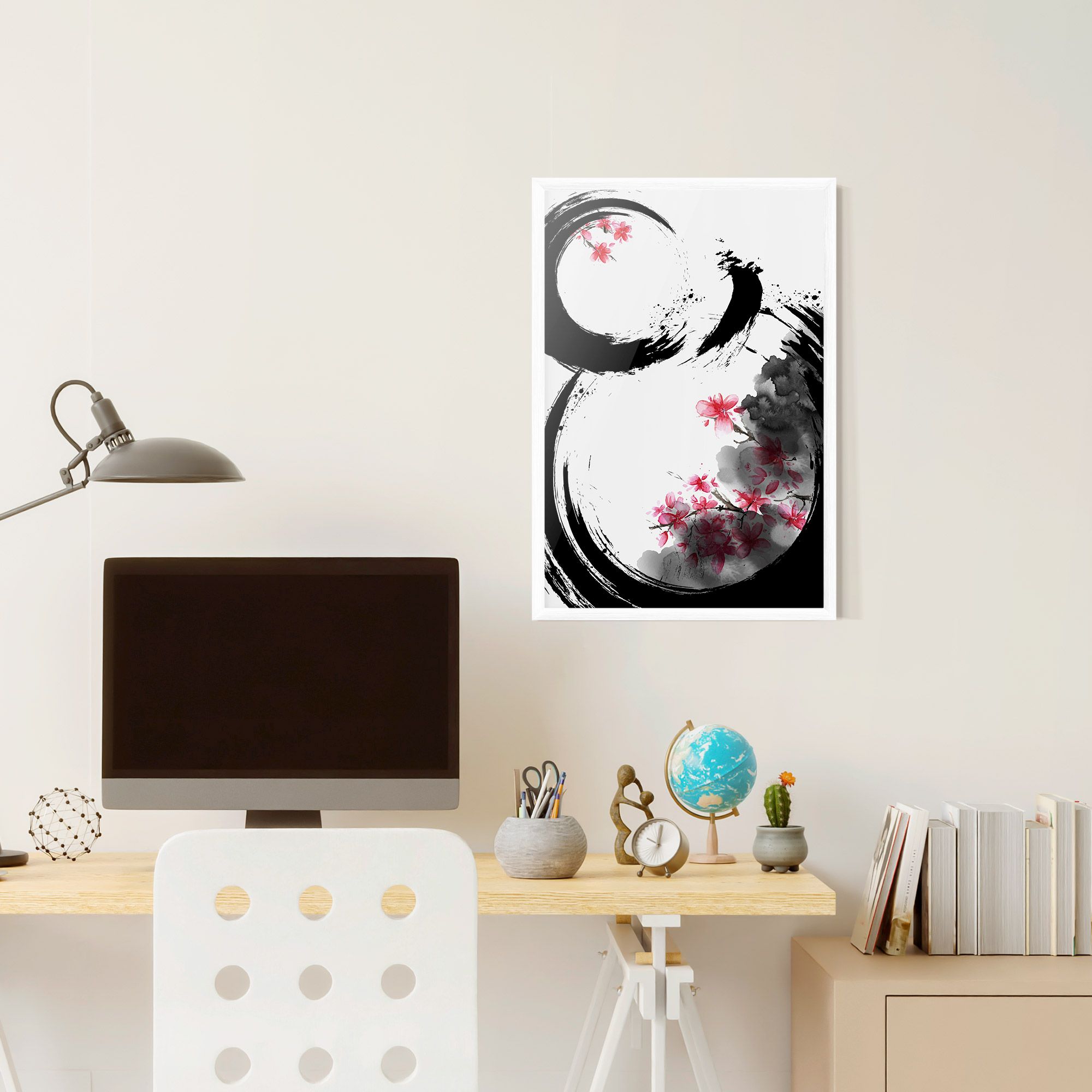 Pink Flower Smoke mockup 6