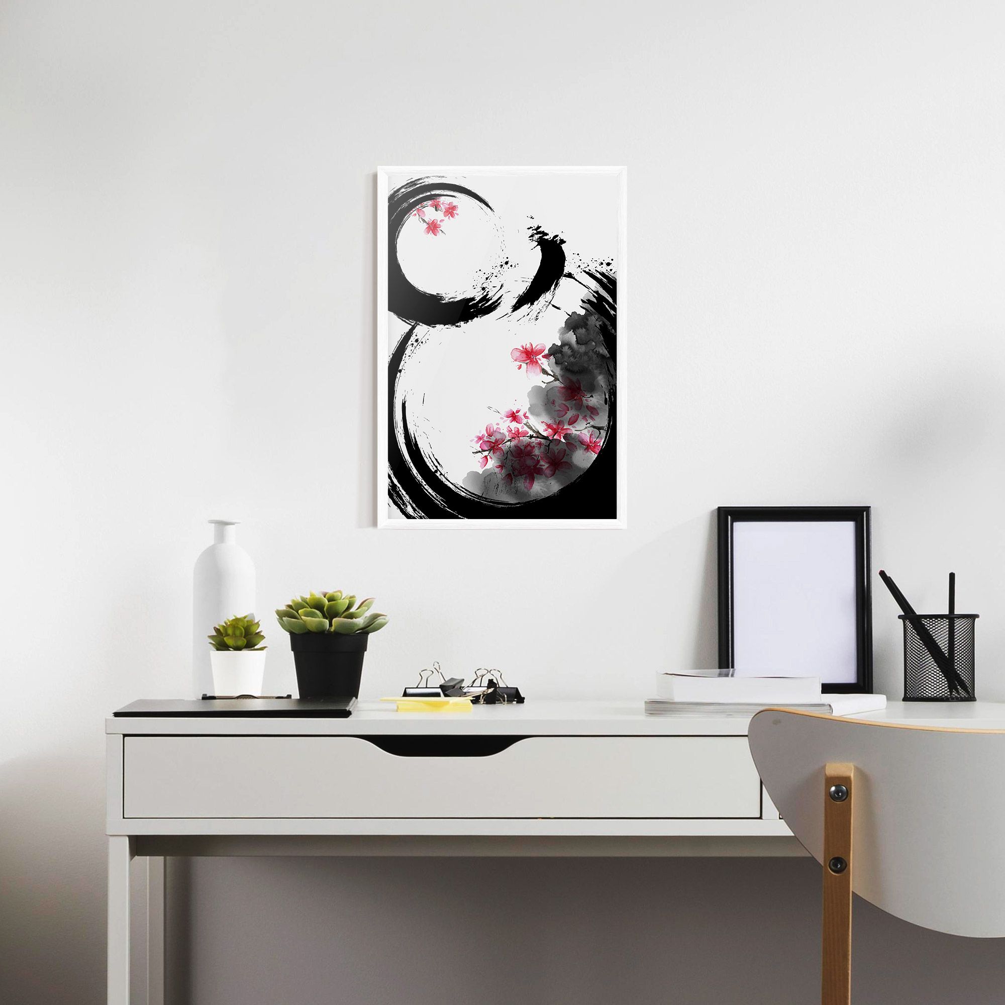 Pink Flower Smoke mockup 7