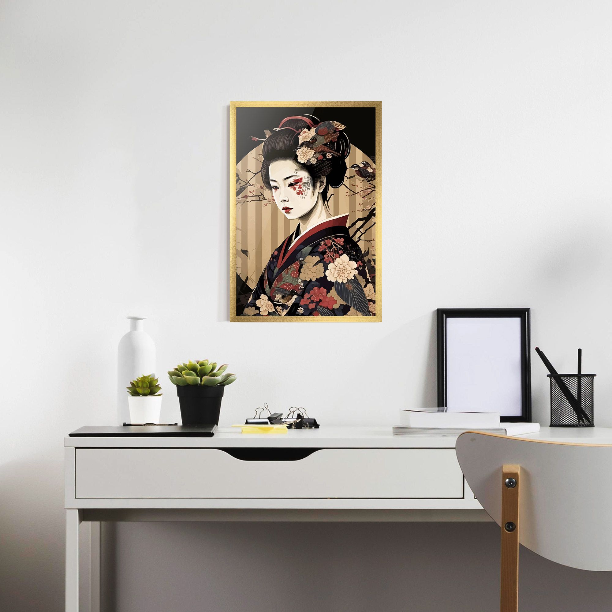 Asiatic Lady mockup 7