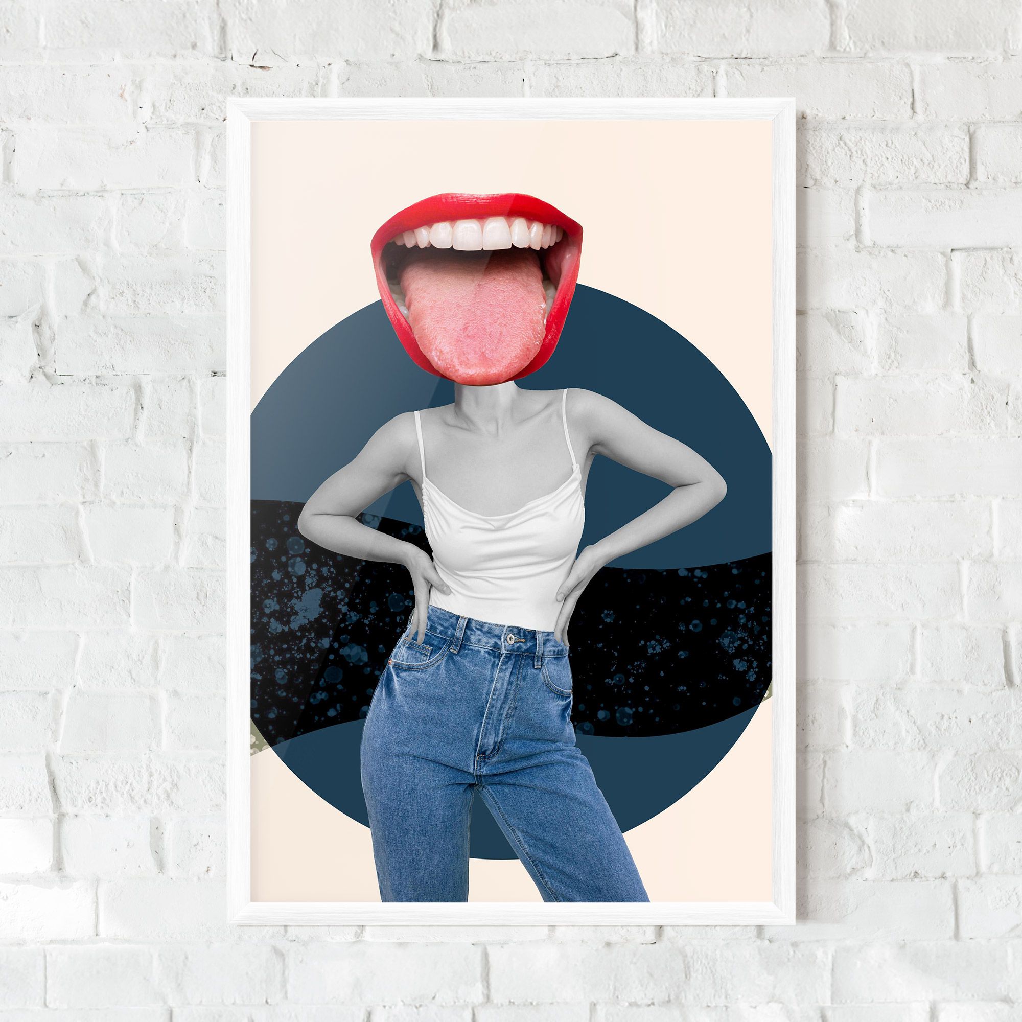 Blue Jeans Lips mockup 0