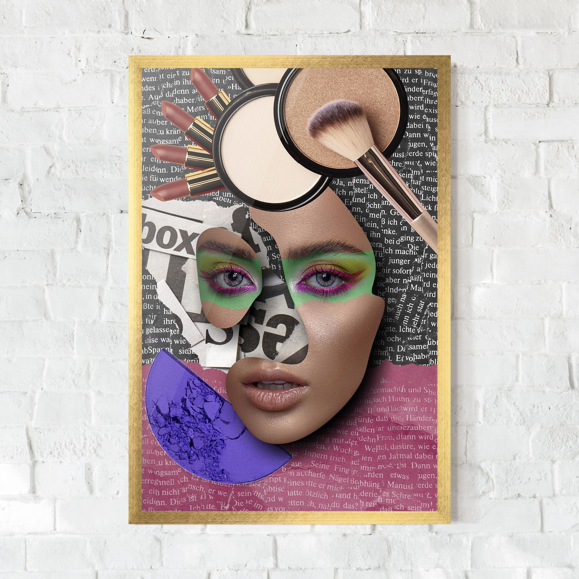 Makeup Collage mockup 0