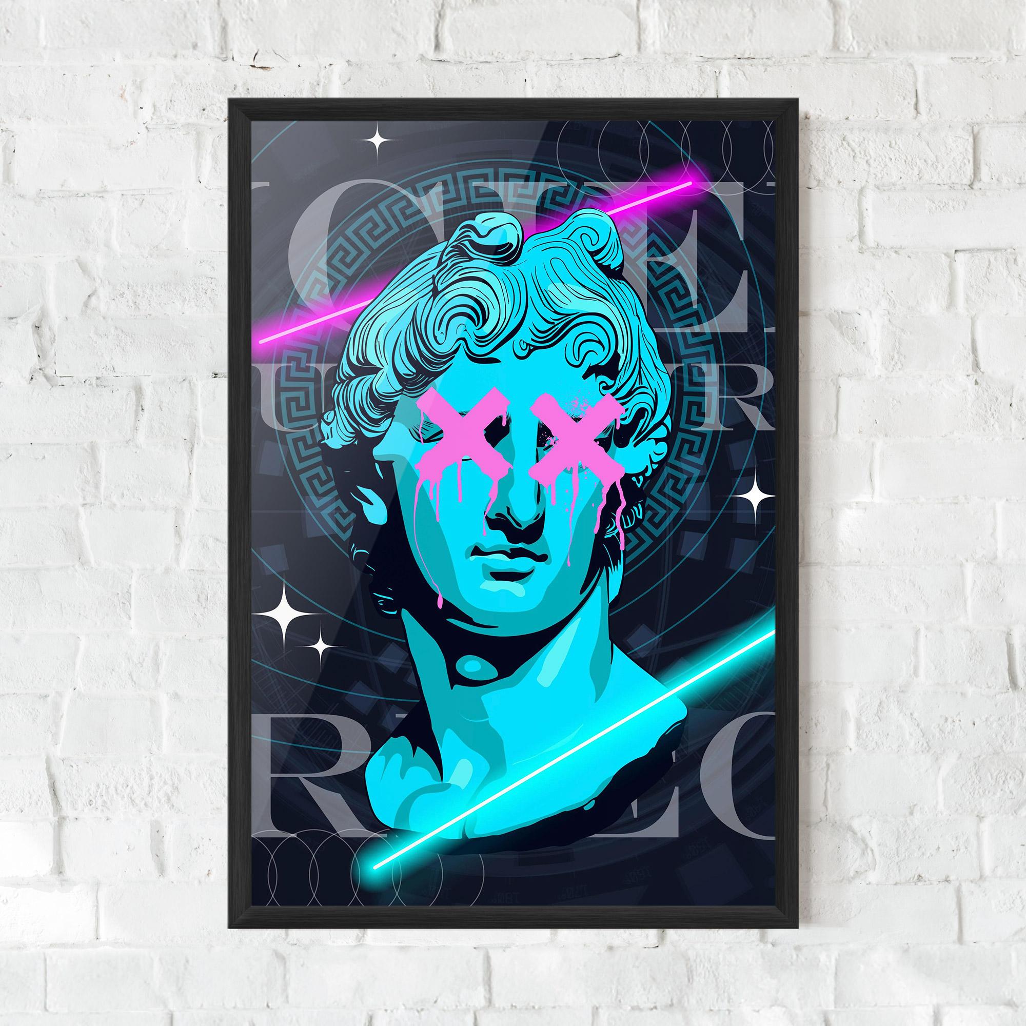 Gerahmte Poster Sculptures mockup 0