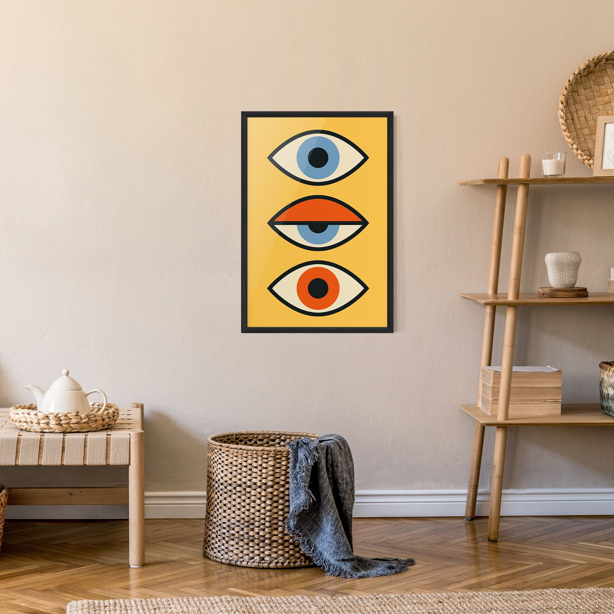 Blue Orange Eye mockup 9