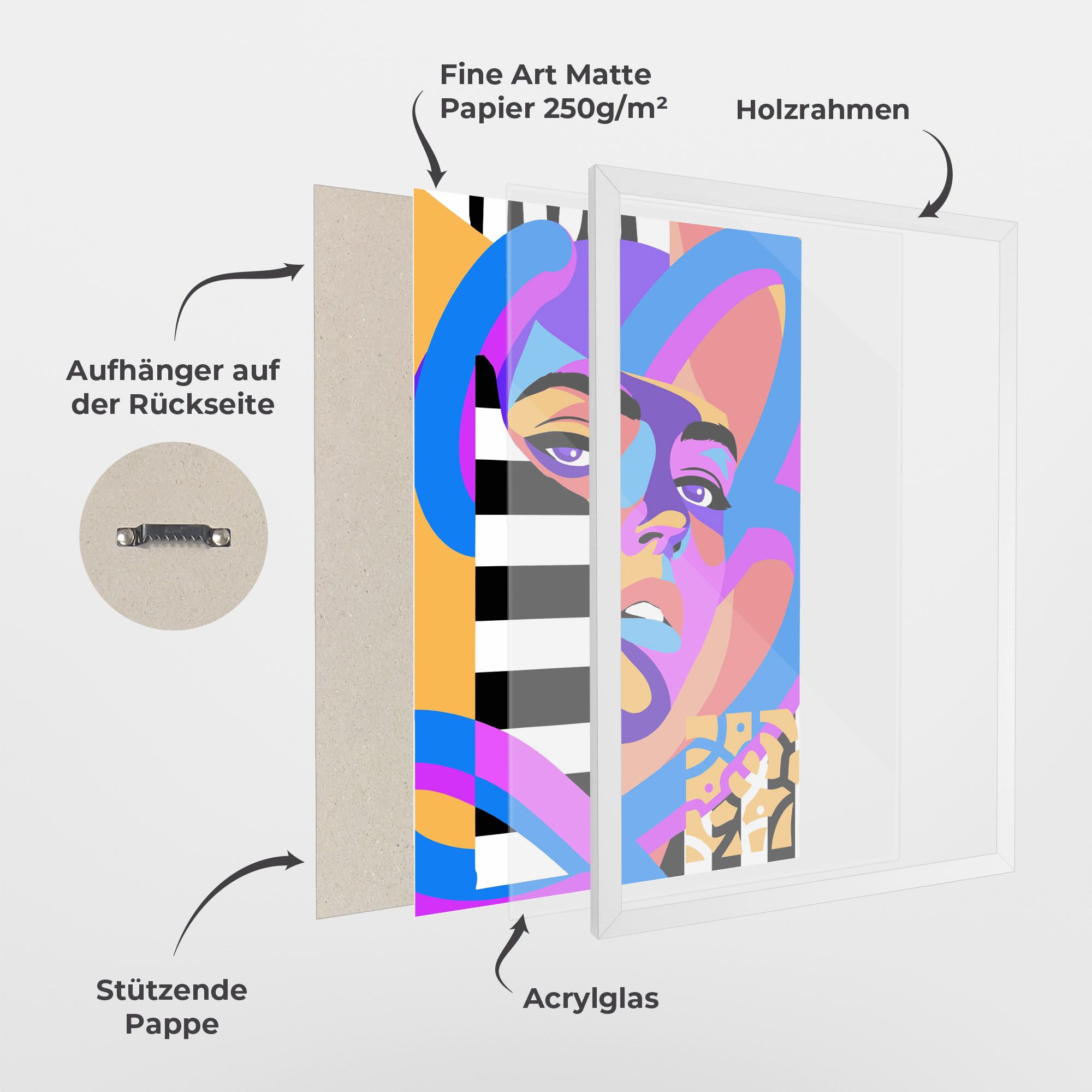 Woman Art Face mockup 1