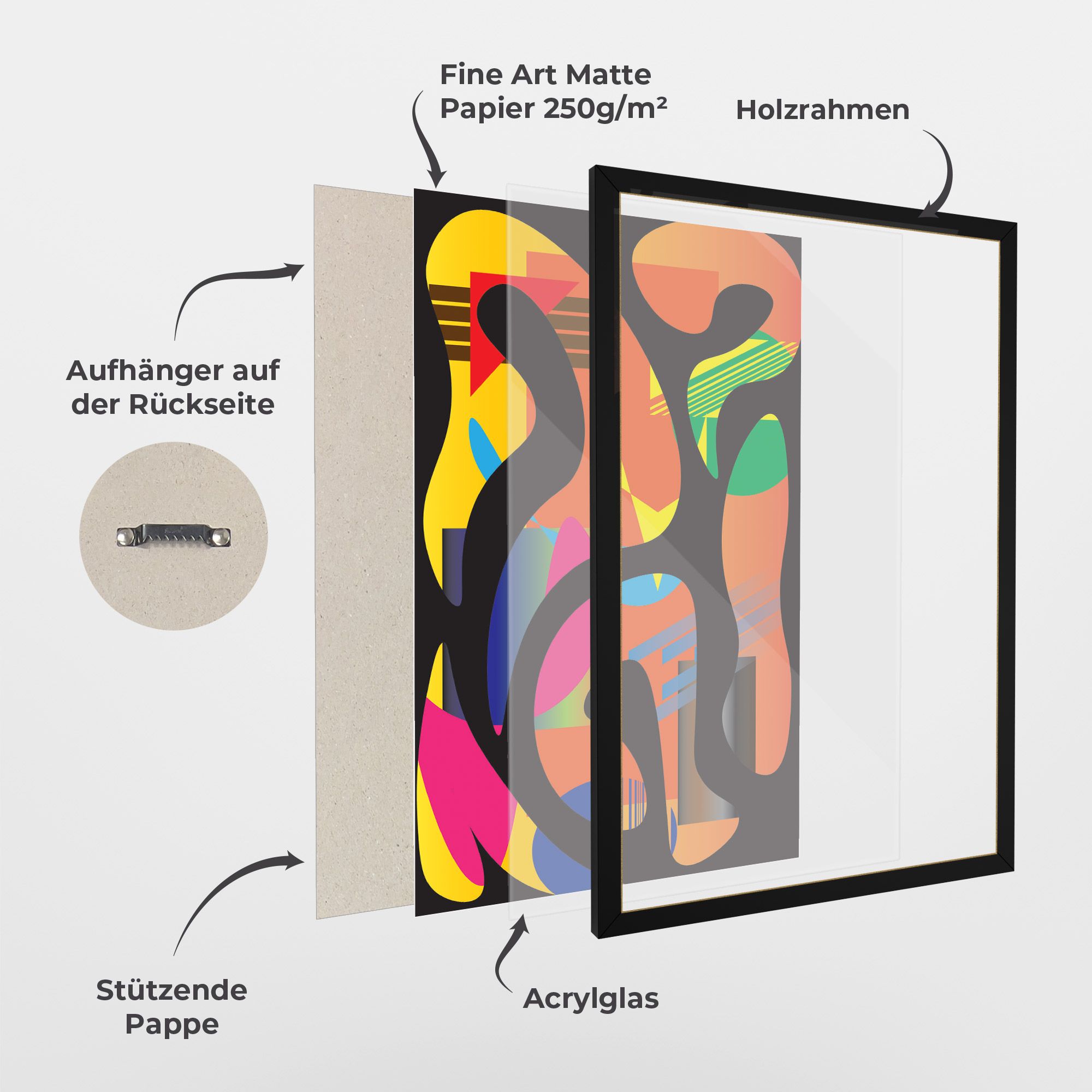 Shape Abstract Orange mockup 1