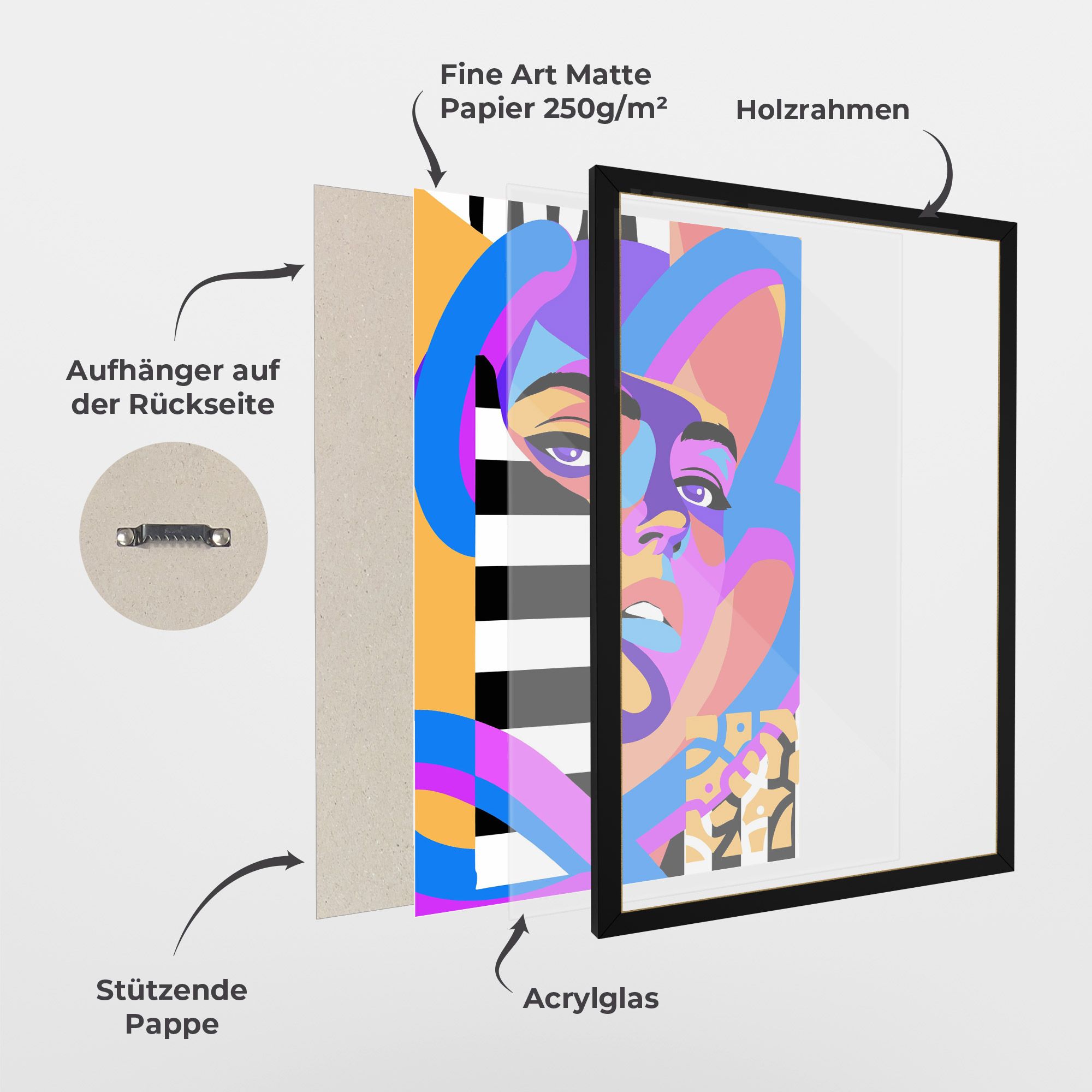 Woman Art Face mockup 1