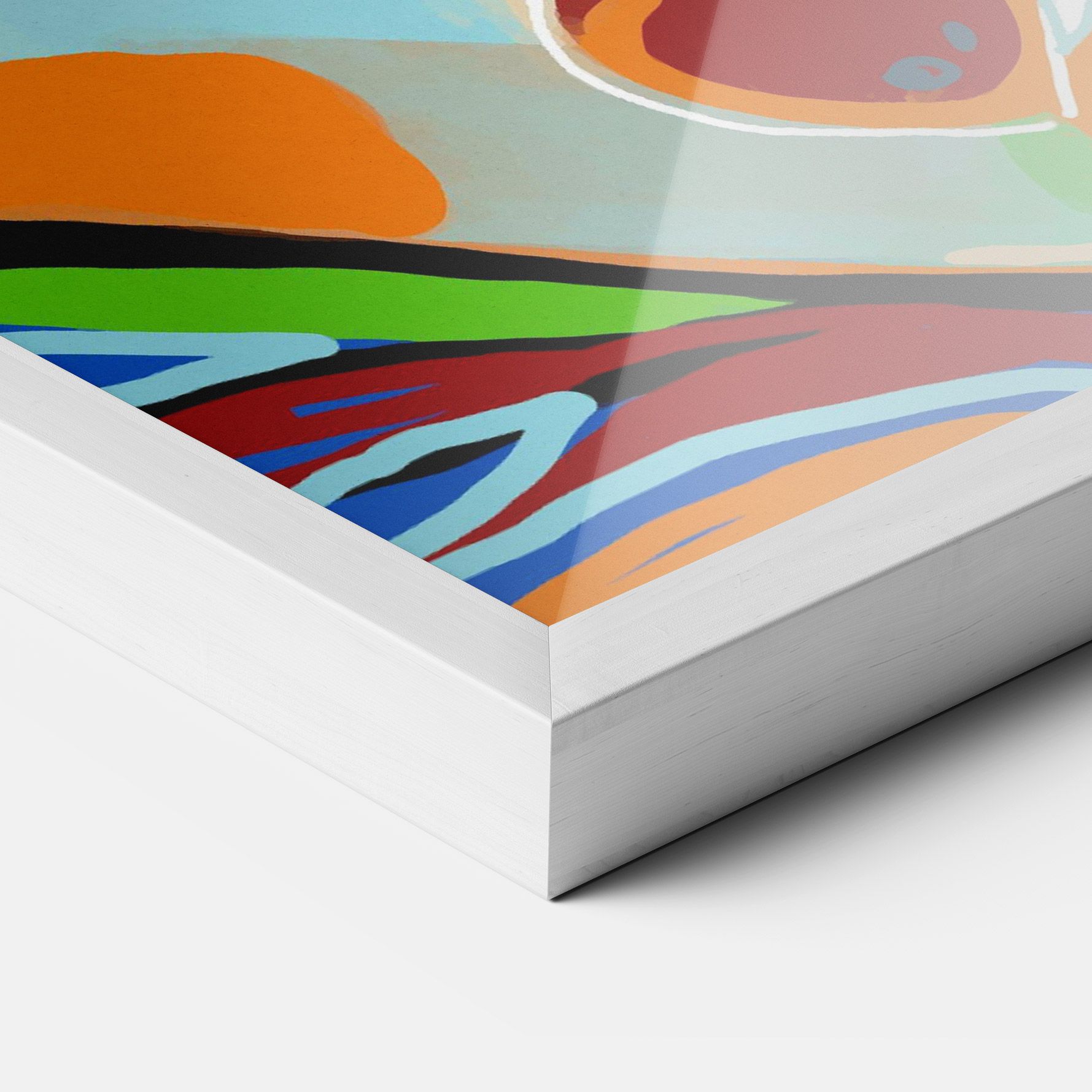 Abstract Face Art mockup 3