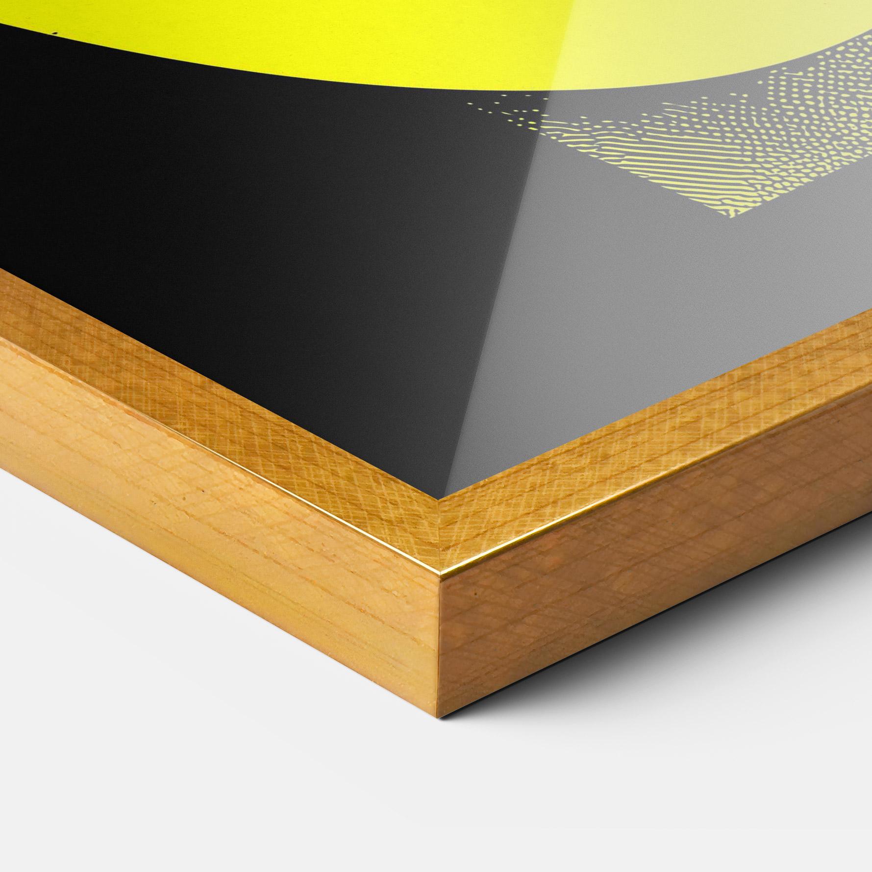 Gerahmte Poster Jaguar Woman Art mockup 3