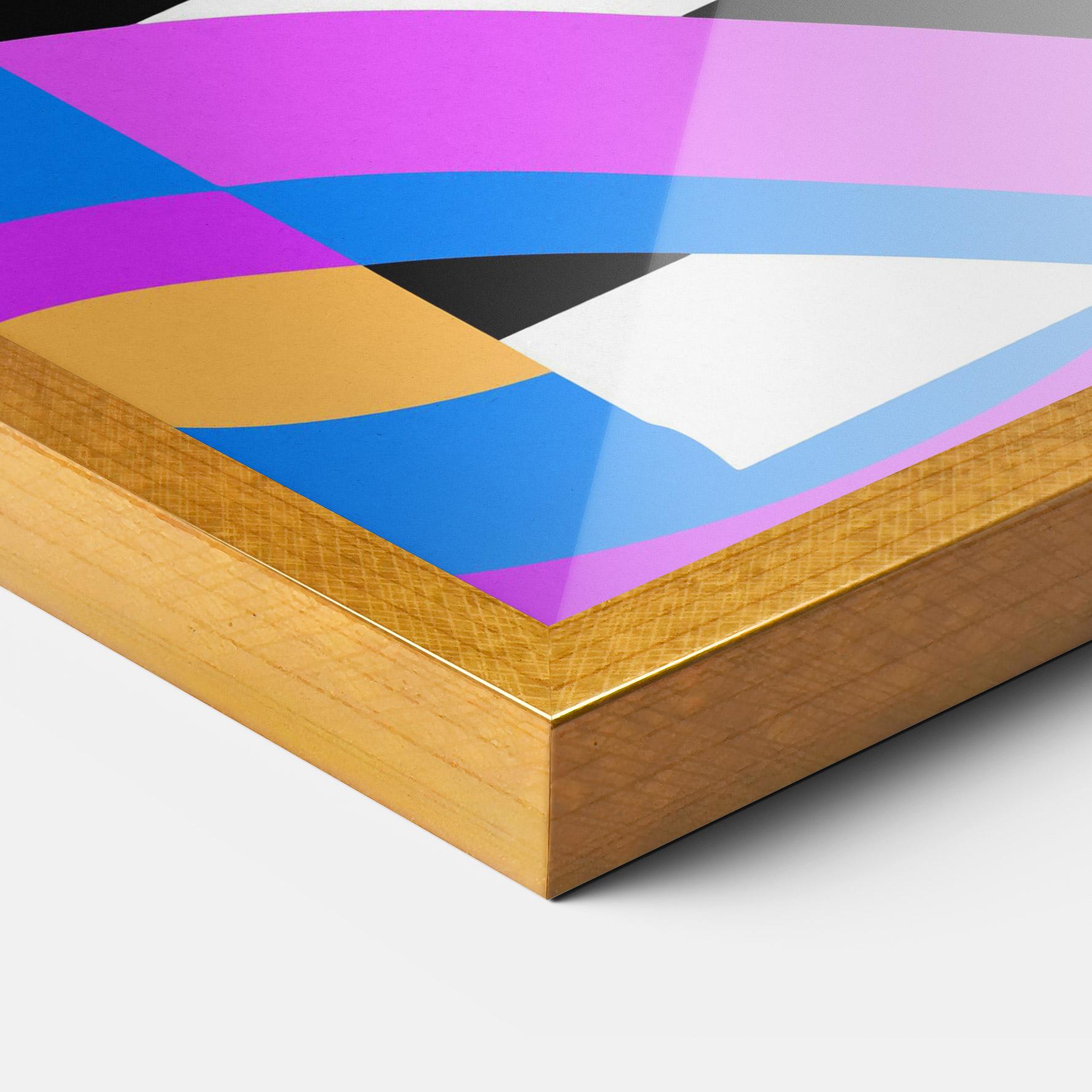 Gerahmte Poster Woman Art Face mockup 3