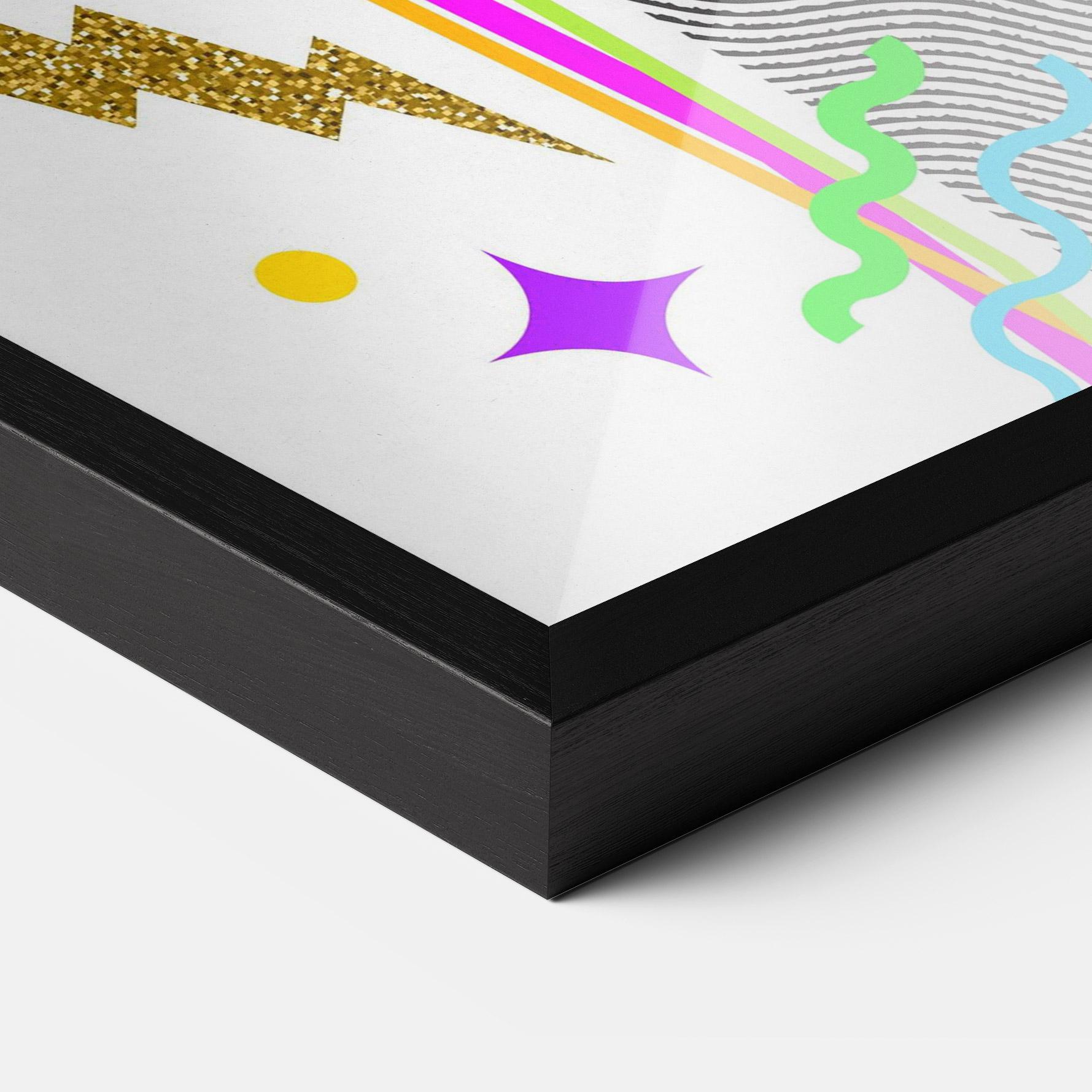 Gerahmte Poster Hand Sign Art mockup 3