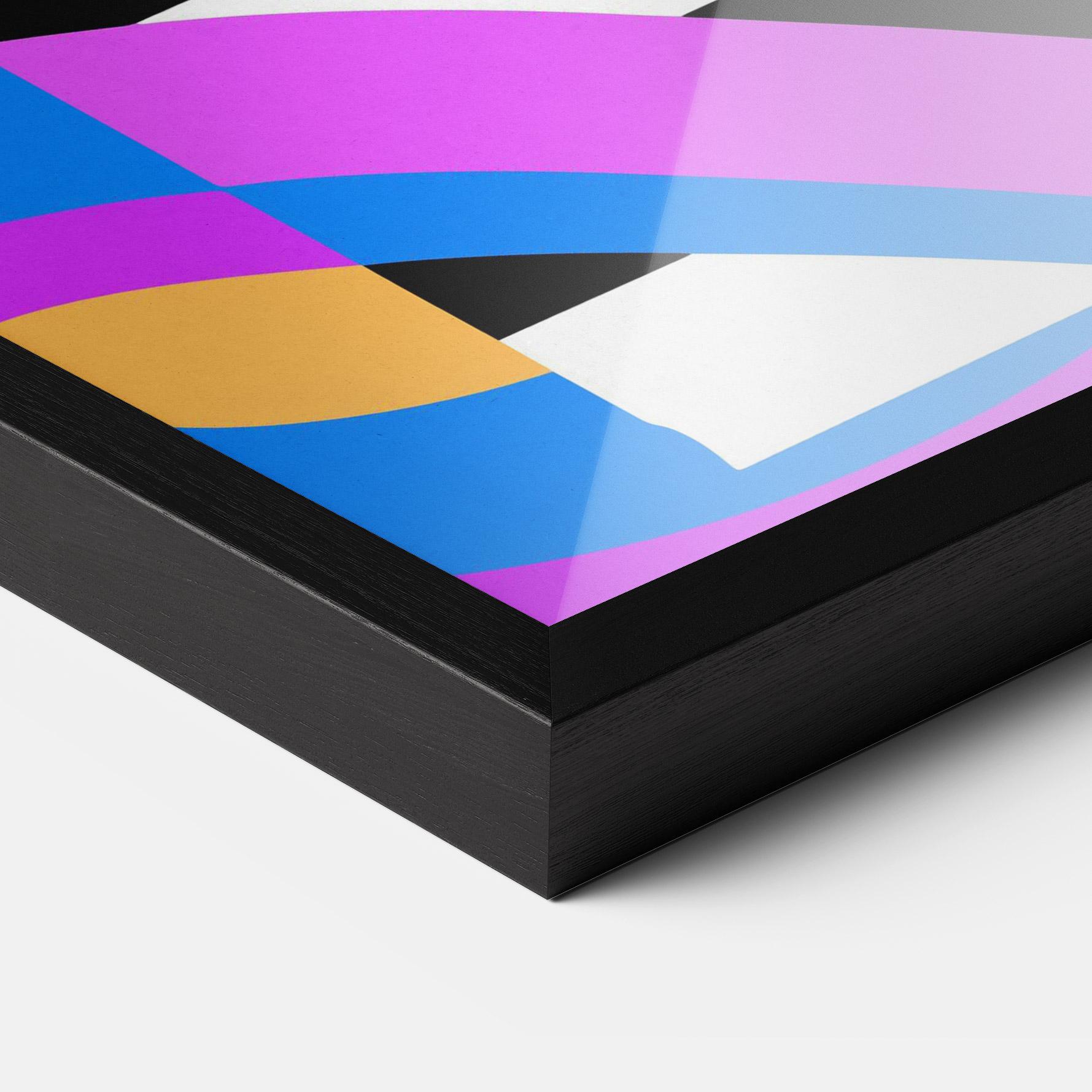 Gerahmte Poster Woman Art Face mockup 3