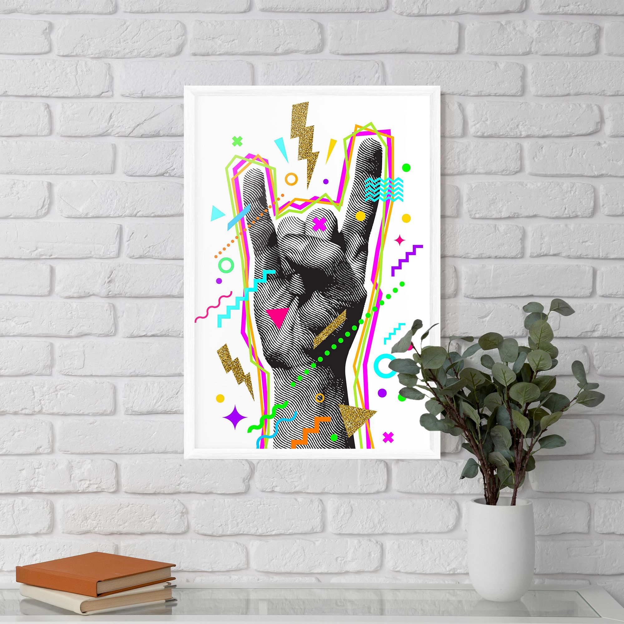 Hand Sign Art mockup 5