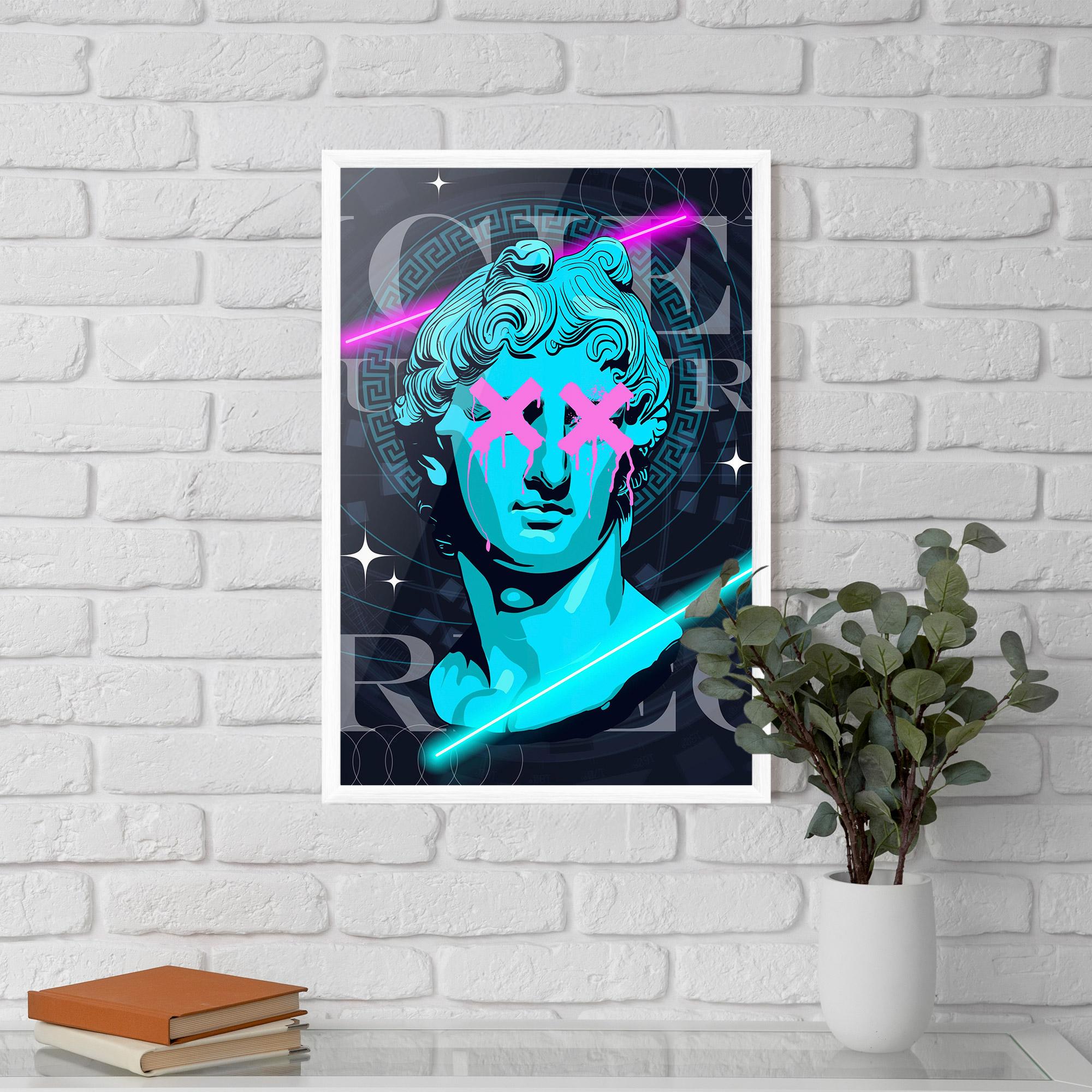 Gerahmte Poster Sculptures mockup 5