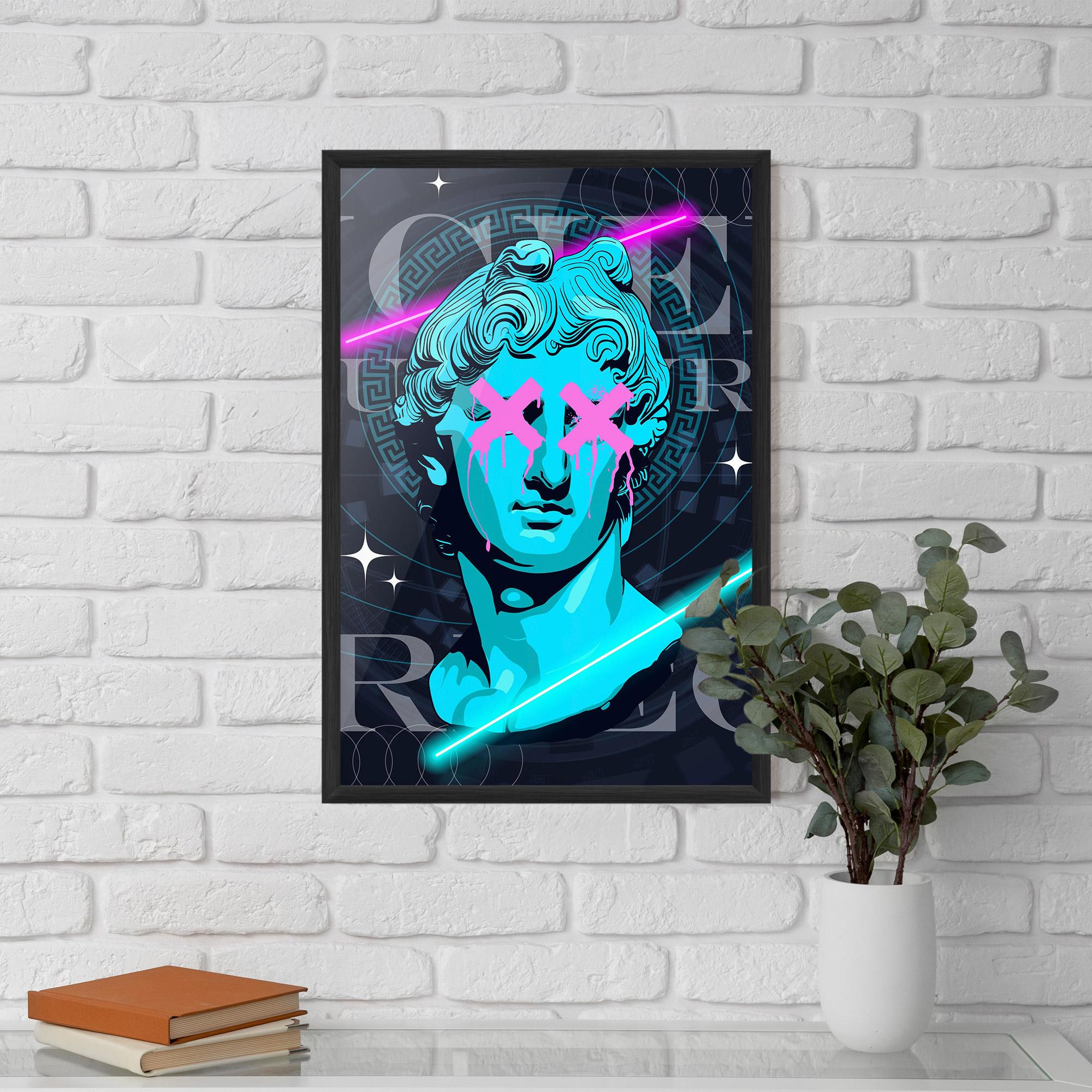 Gerahmte Poster Sculptures mockup 5