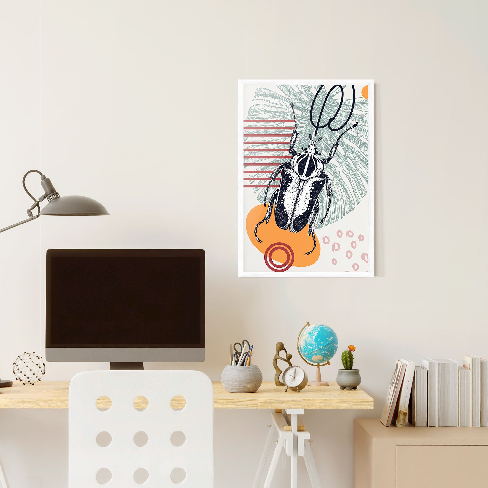 Insects Art Collage mockup 6
