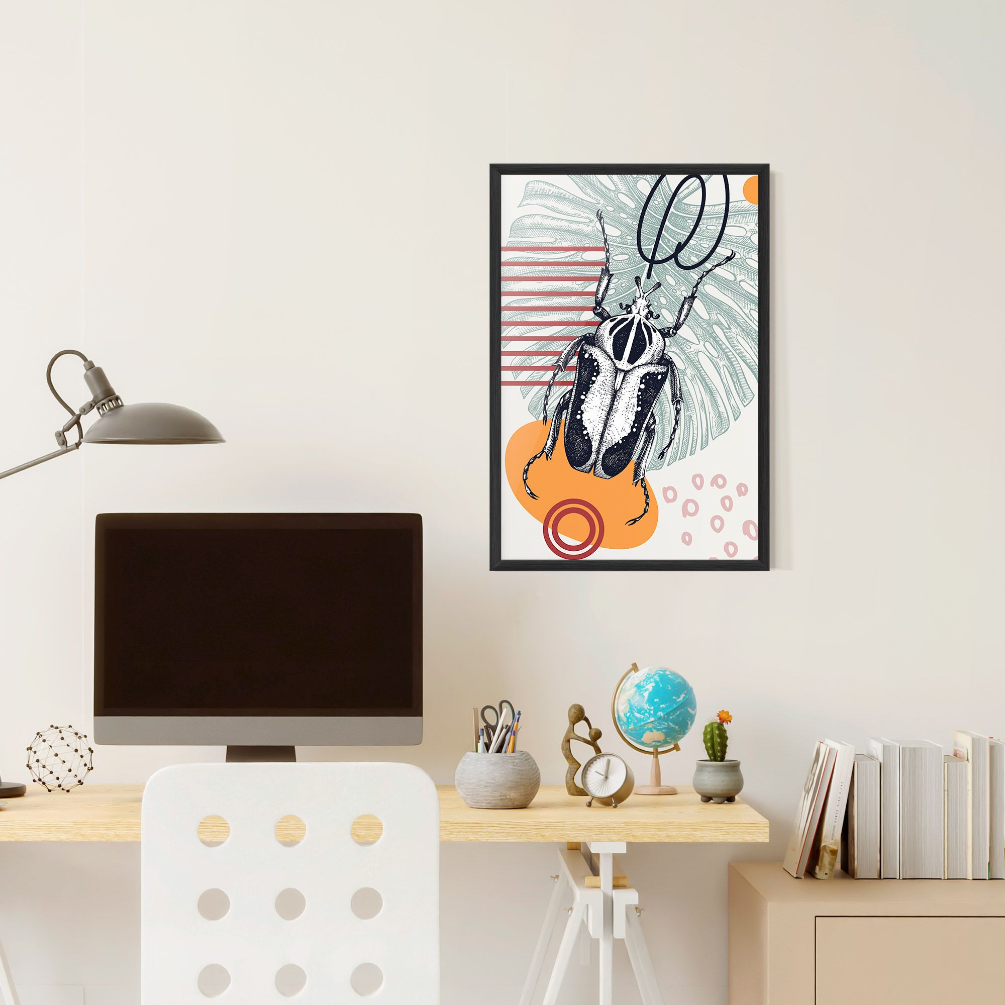 Insects Art Collage mockup 6