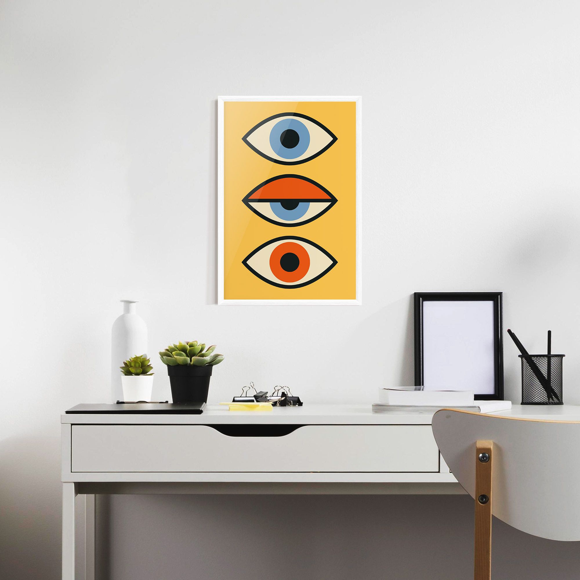 Blue Orange Eye mockup 7