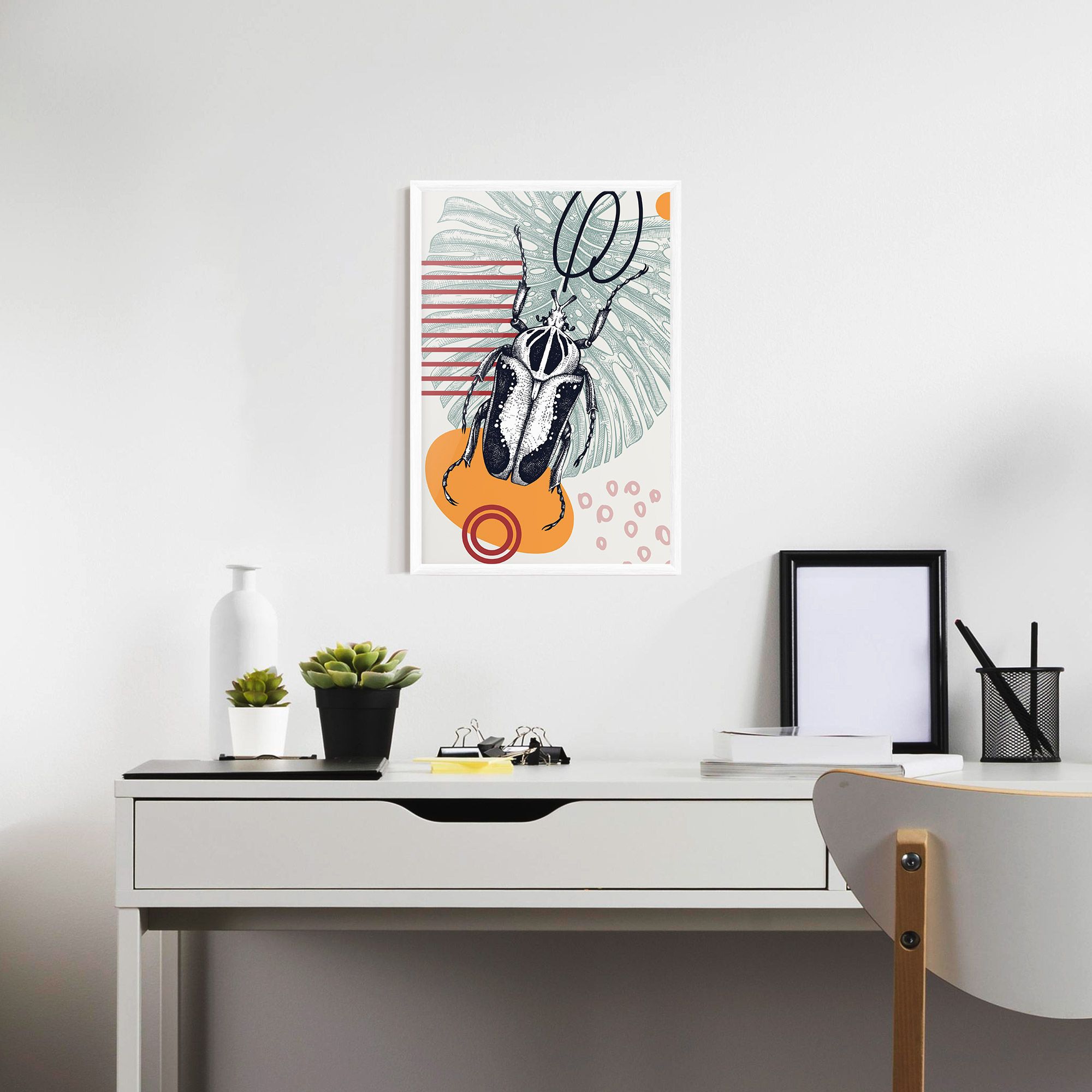 Insects Art Collage mockup 7