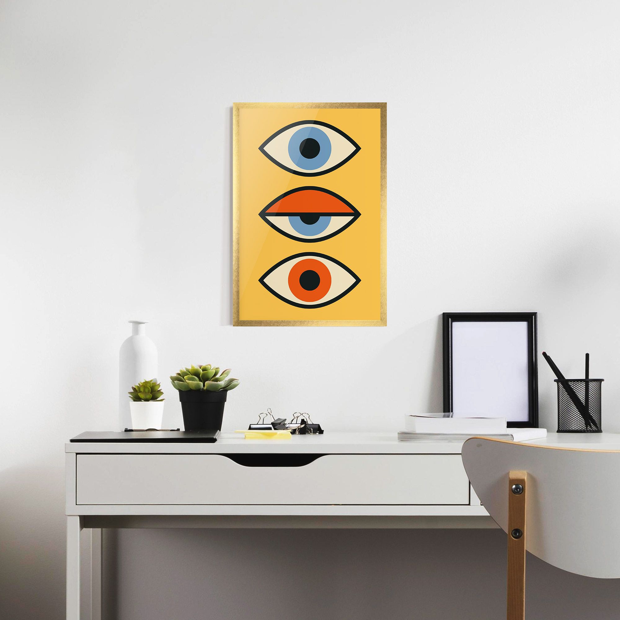 Blue Orange Eye mockup 7