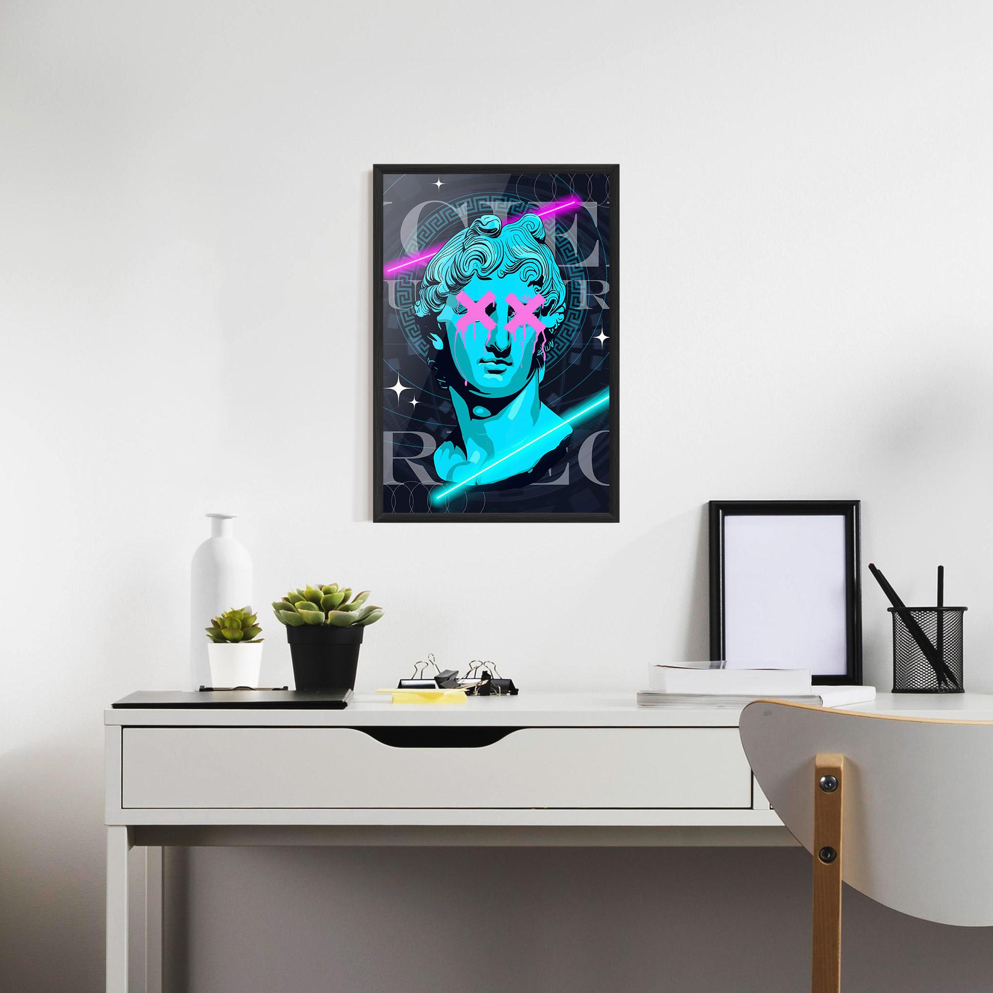 Gerahmte Poster Sculptures mockup 7