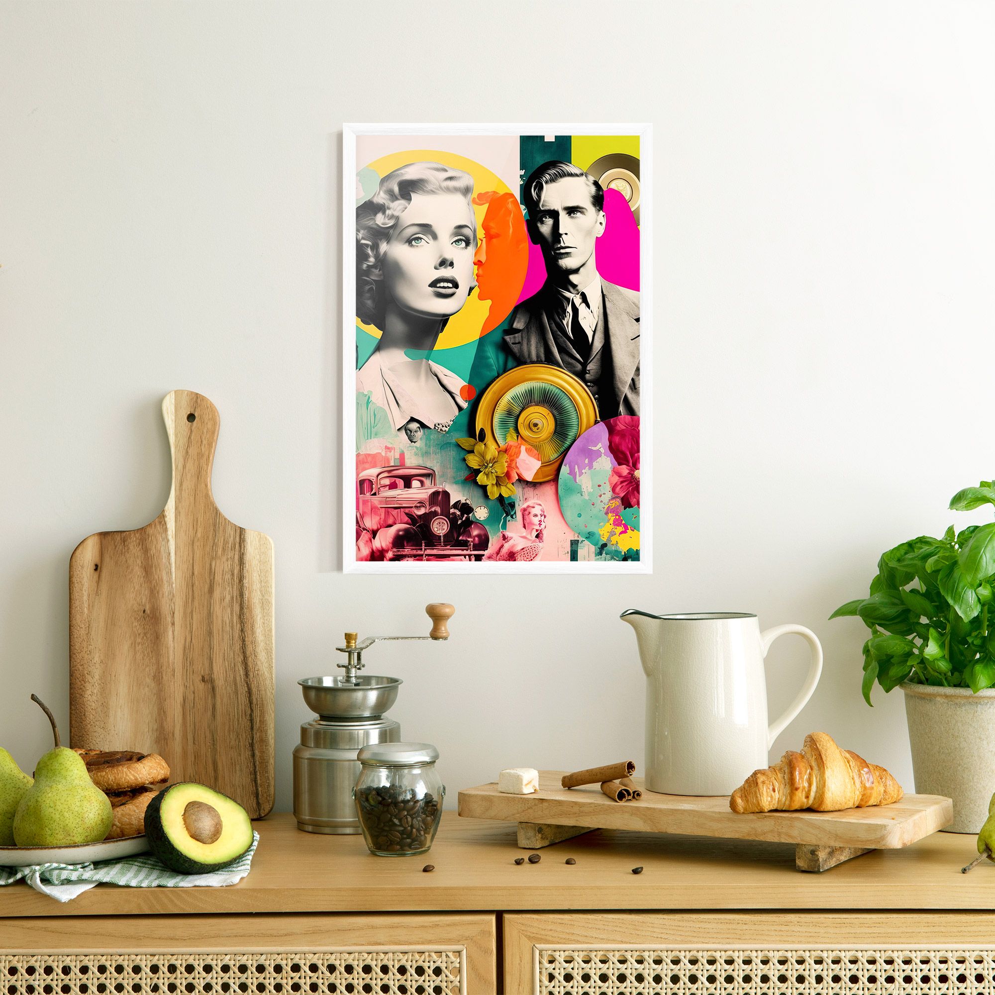 60s Retro Collage mockup 8