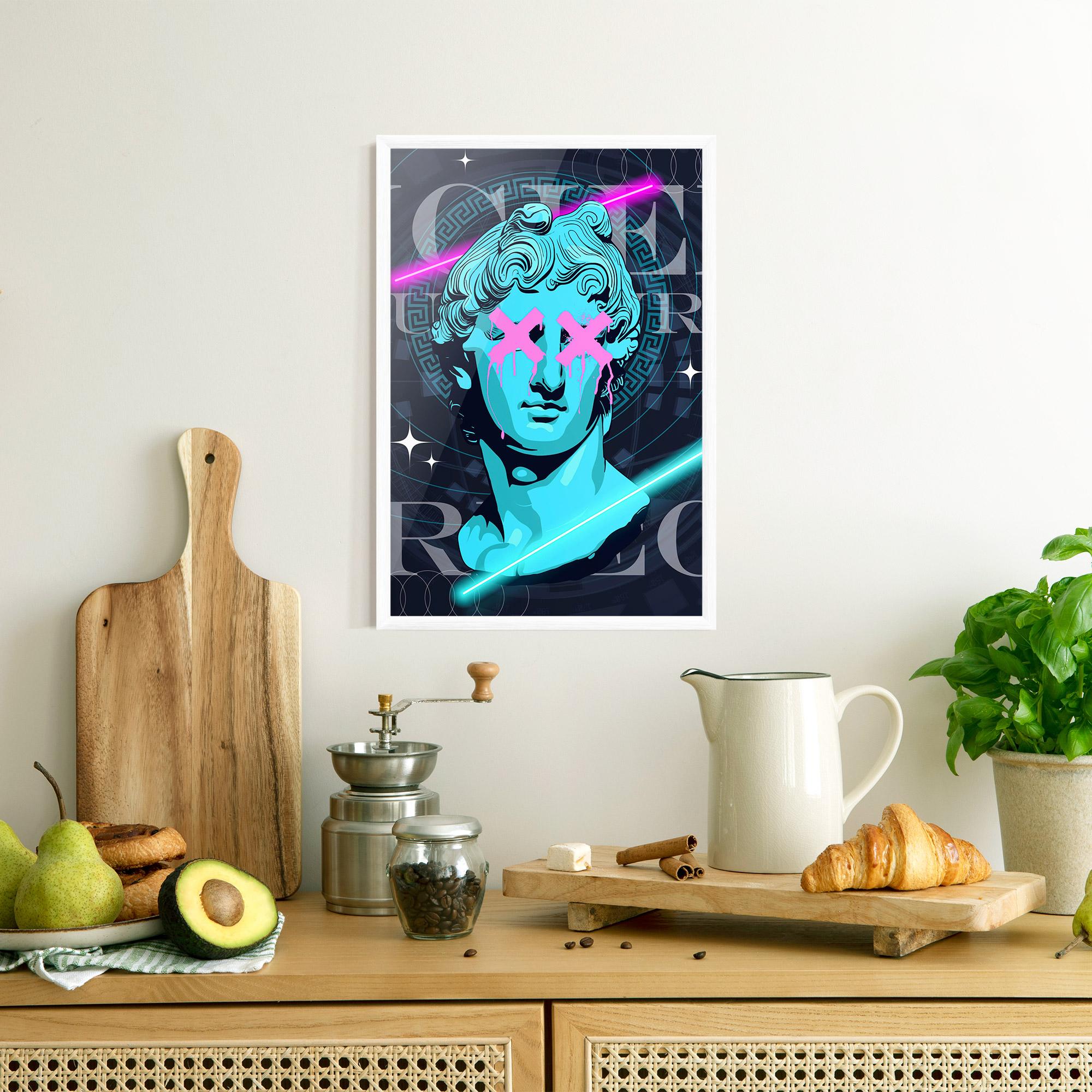 Gerahmte Poster Sculptures mockup 8