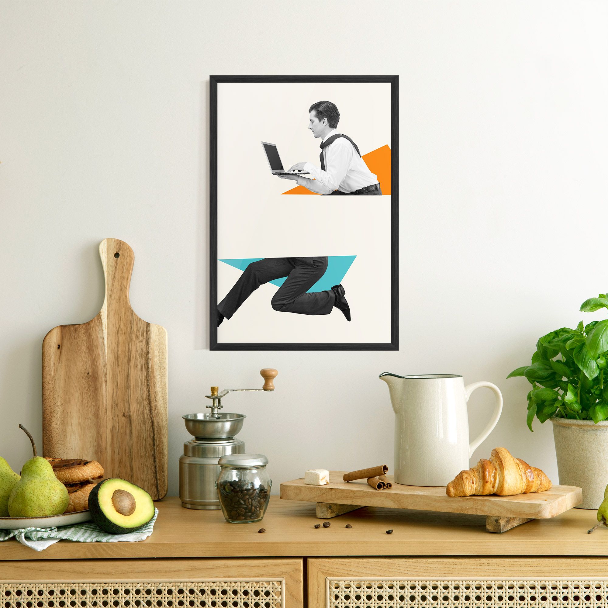 Businessman Collage mockup 8