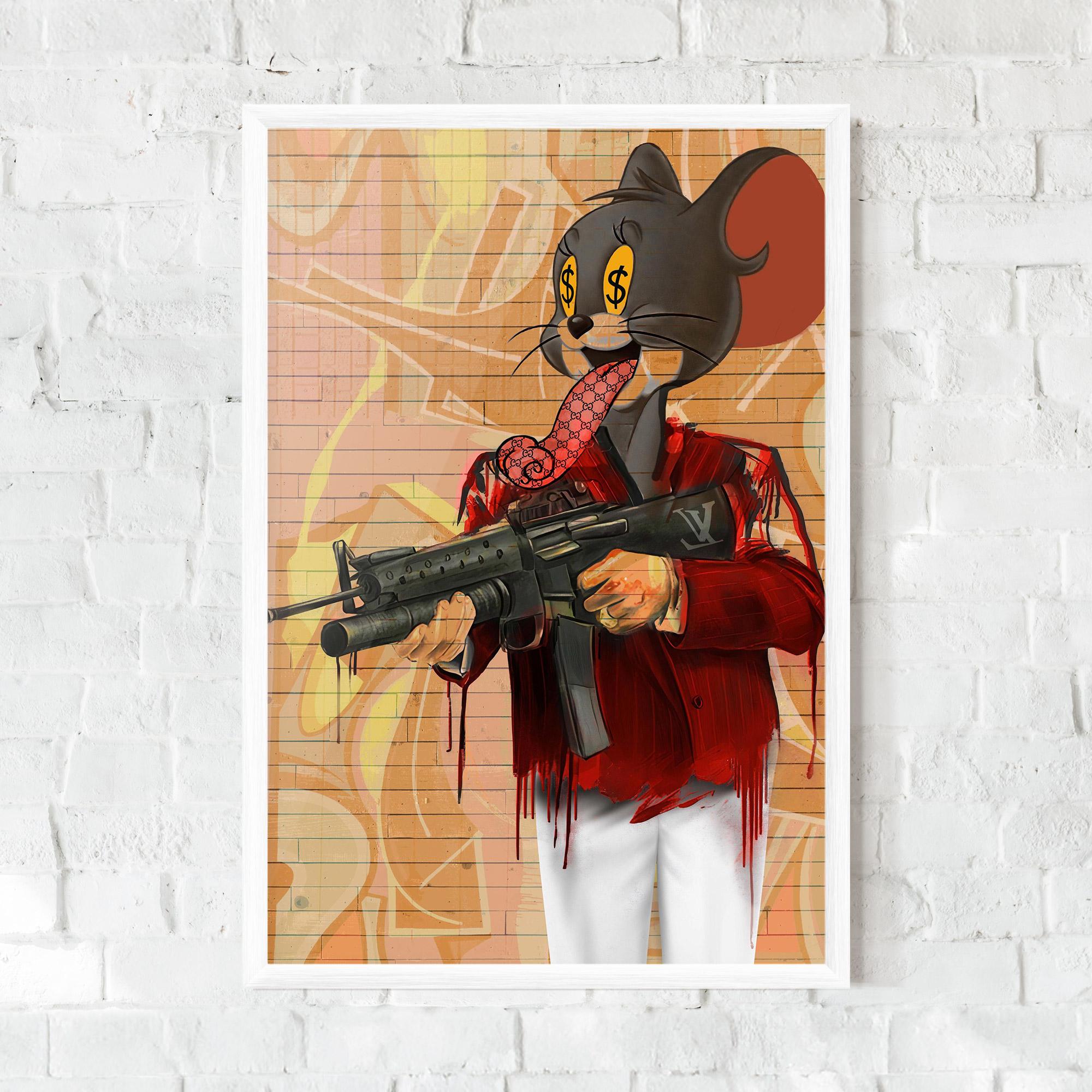 Gerahmte Poster Jerry mockup 0