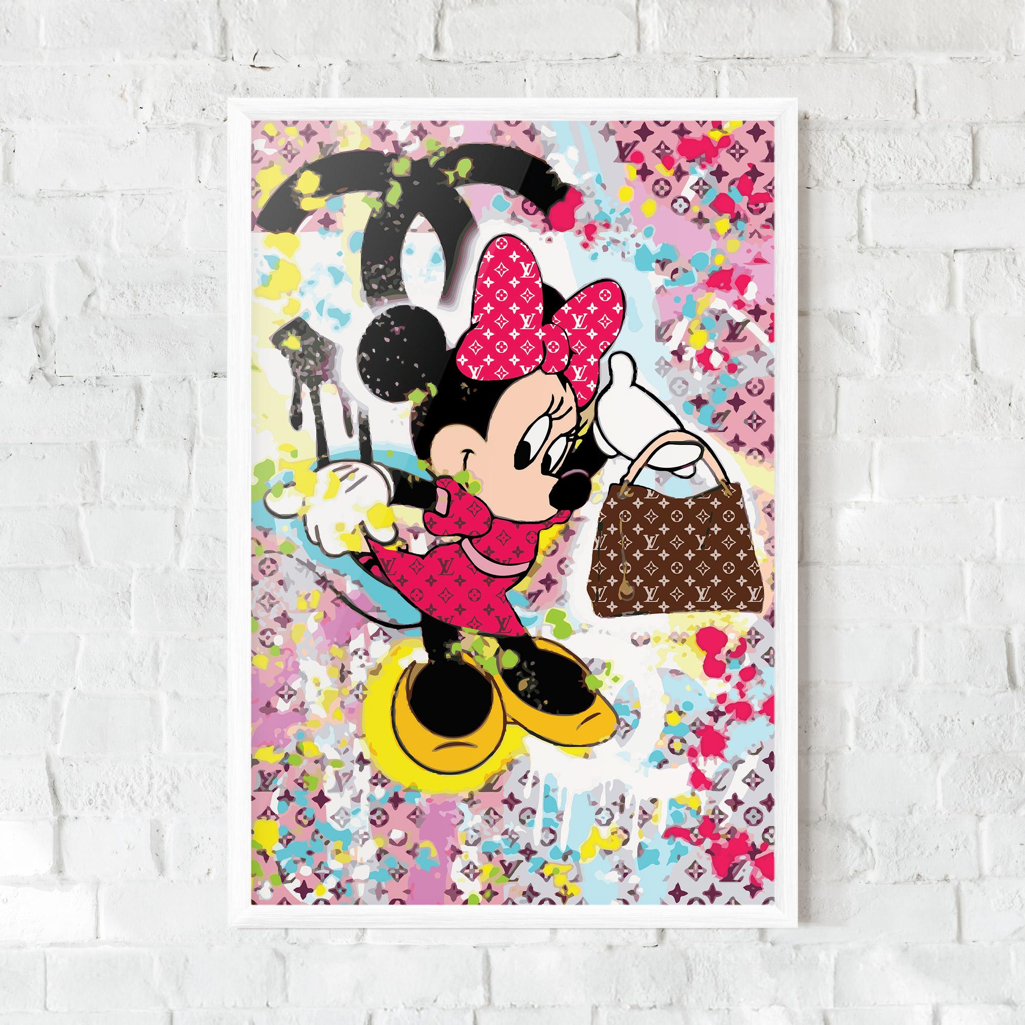 Gerahmte Poster Minnie Comes Back In Fashion mockup 0