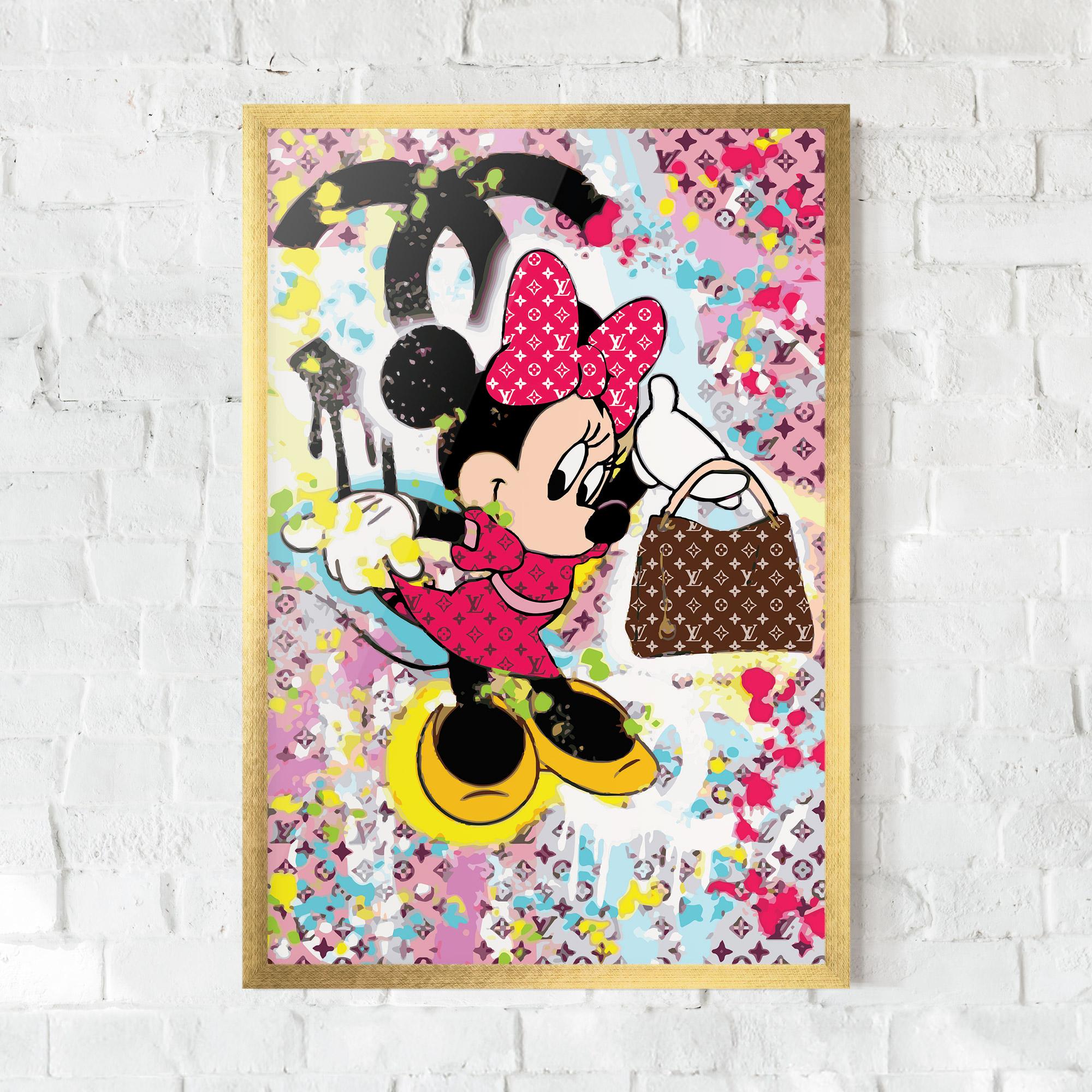 Gerahmte Poster Minnie Comes Back In Fashion mockup 0