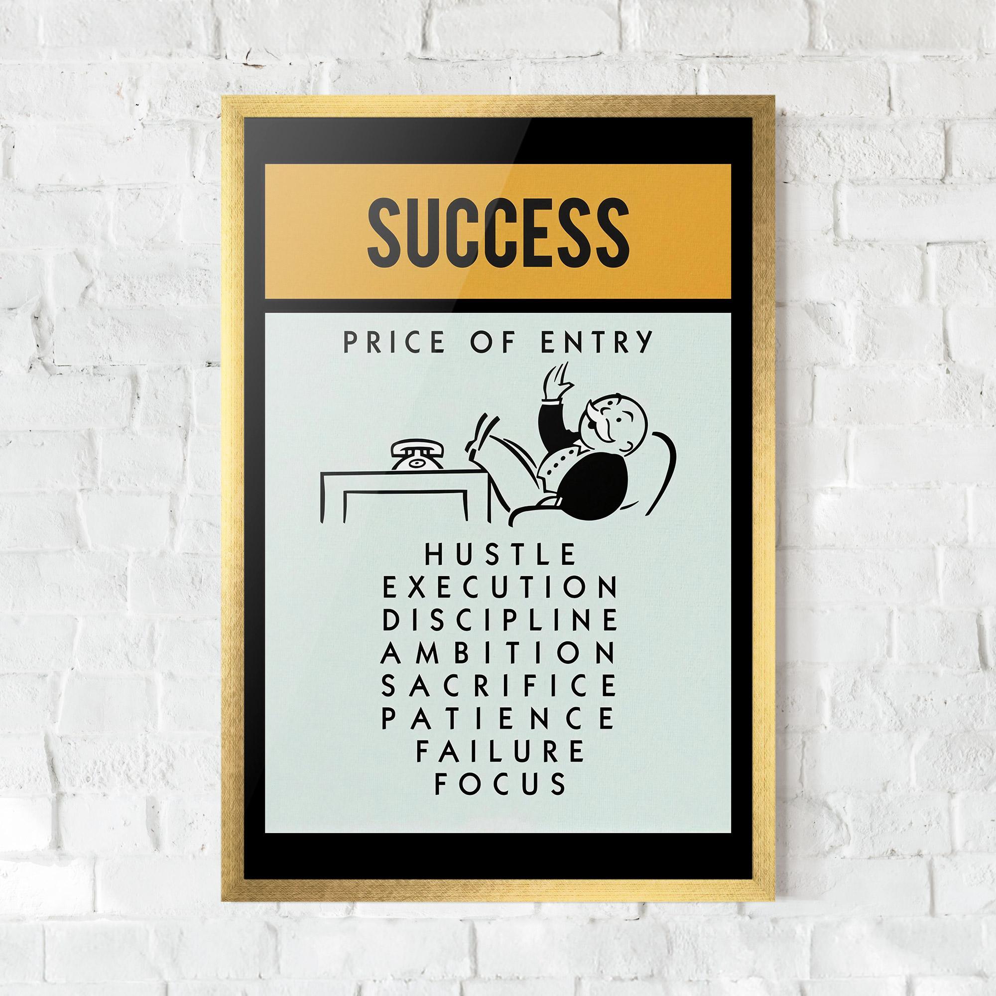 Gerahmte Poster Successs mockup 0