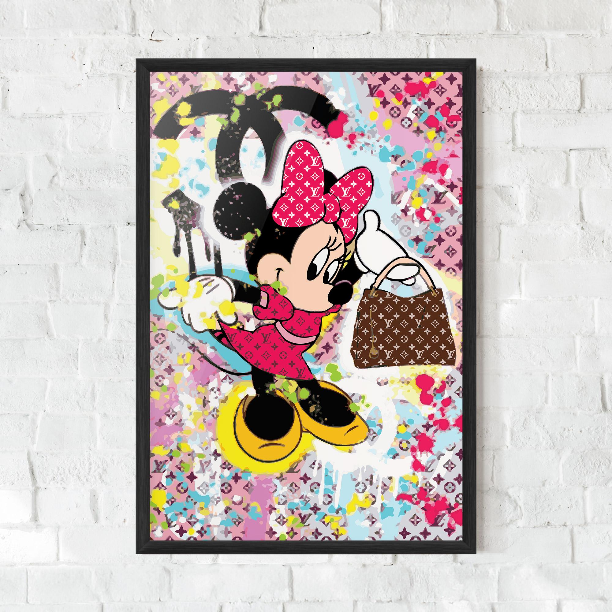 Gerahmte Poster Minnie Comes Back In Fashion mockup 0