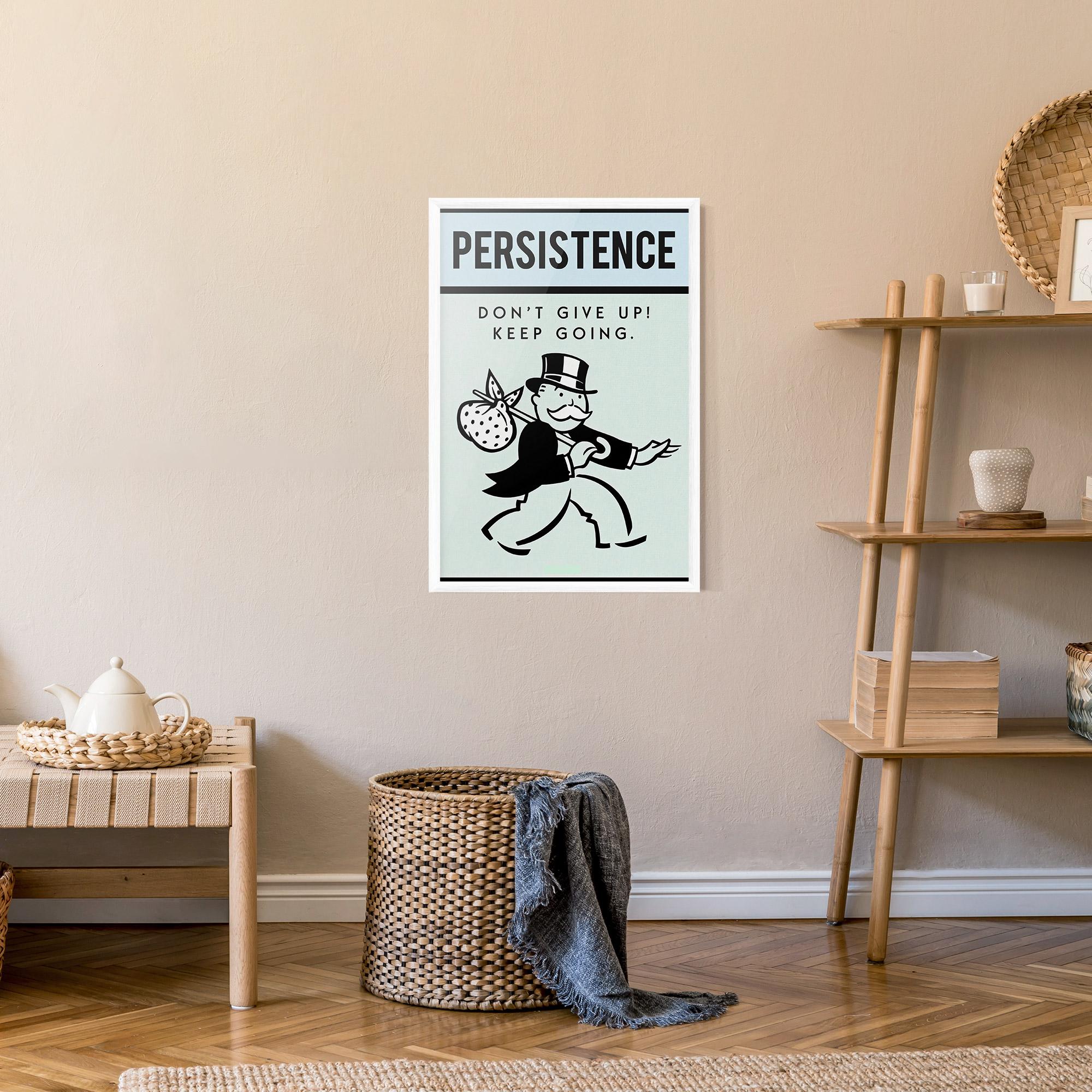 Gerahmte Poster Persistence mockup 9