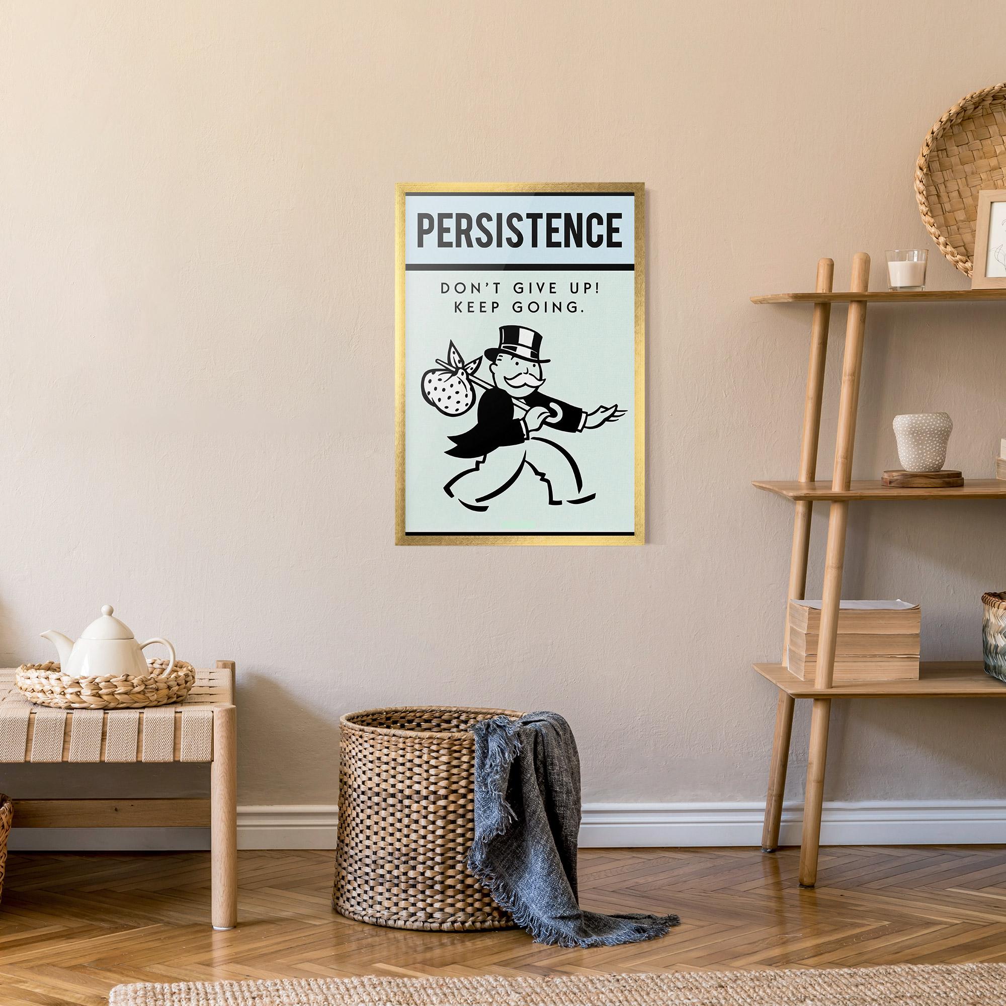 Gerahmte Poster Persistence mockup 9