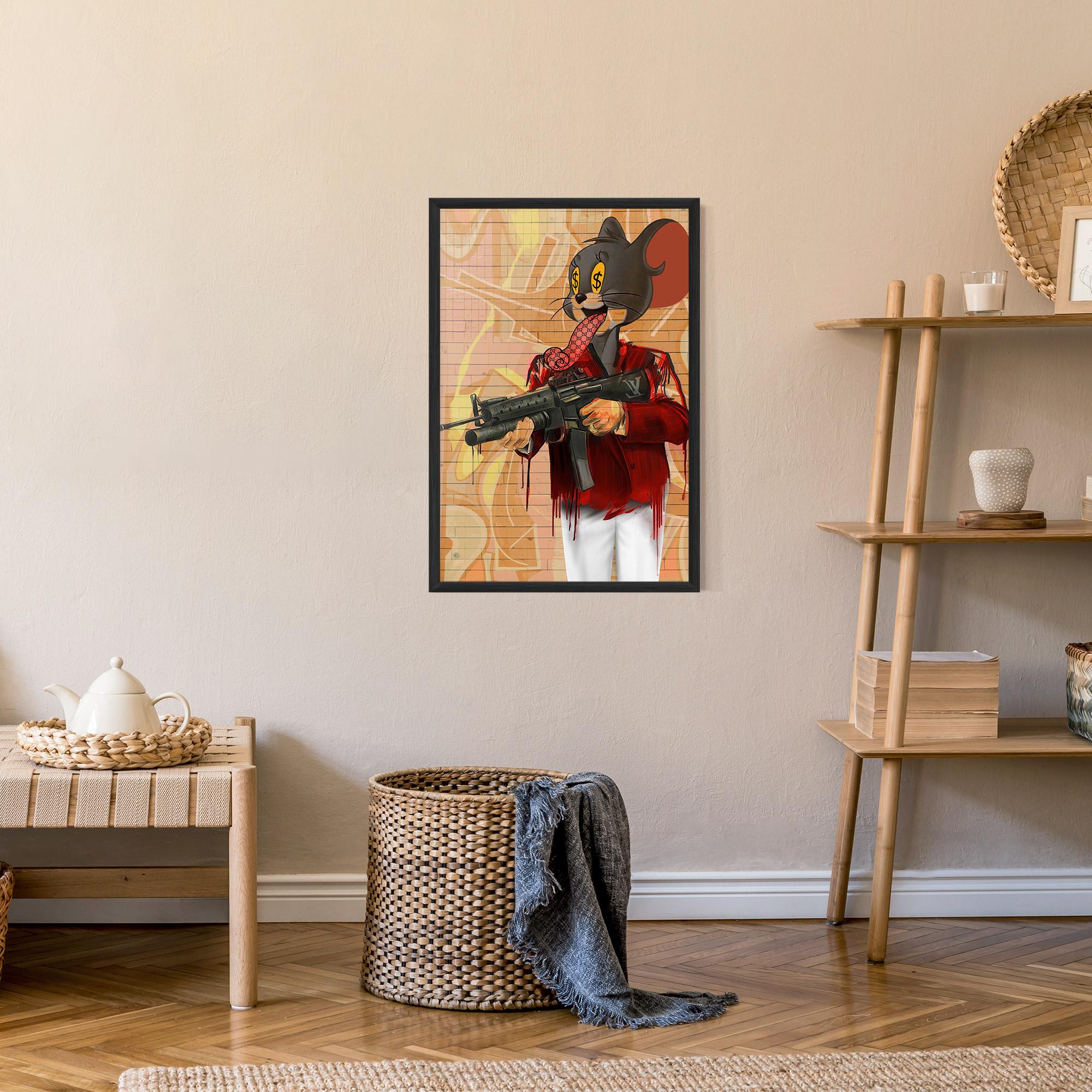 Gerahmte Poster Jerry mockup 9