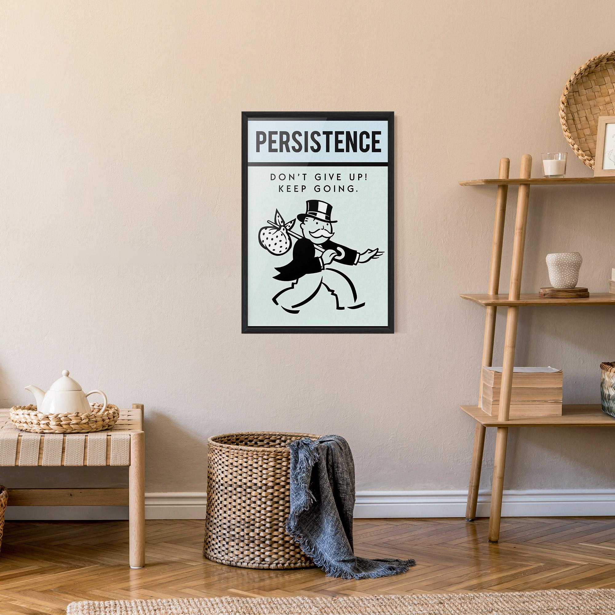 Gerahmte Poster Persistence mockup 9