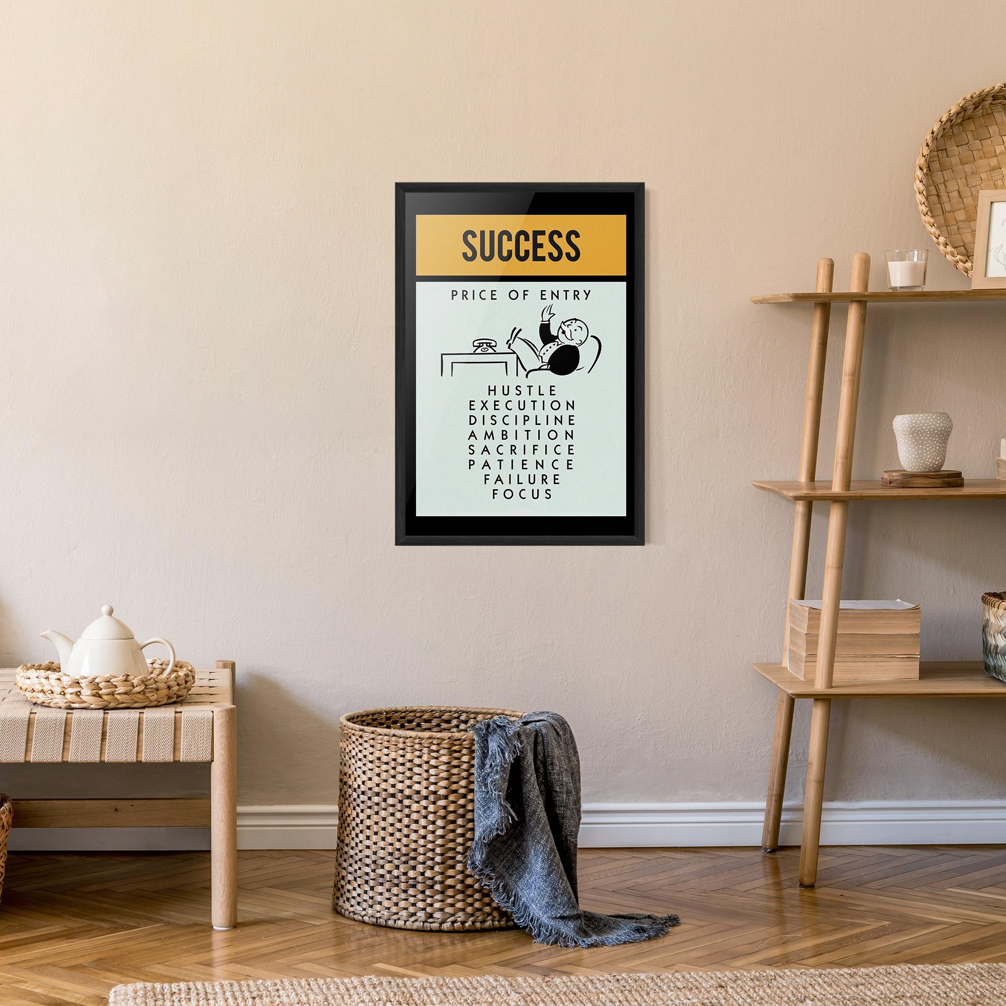 Gerahmte Poster Successs mockup 9