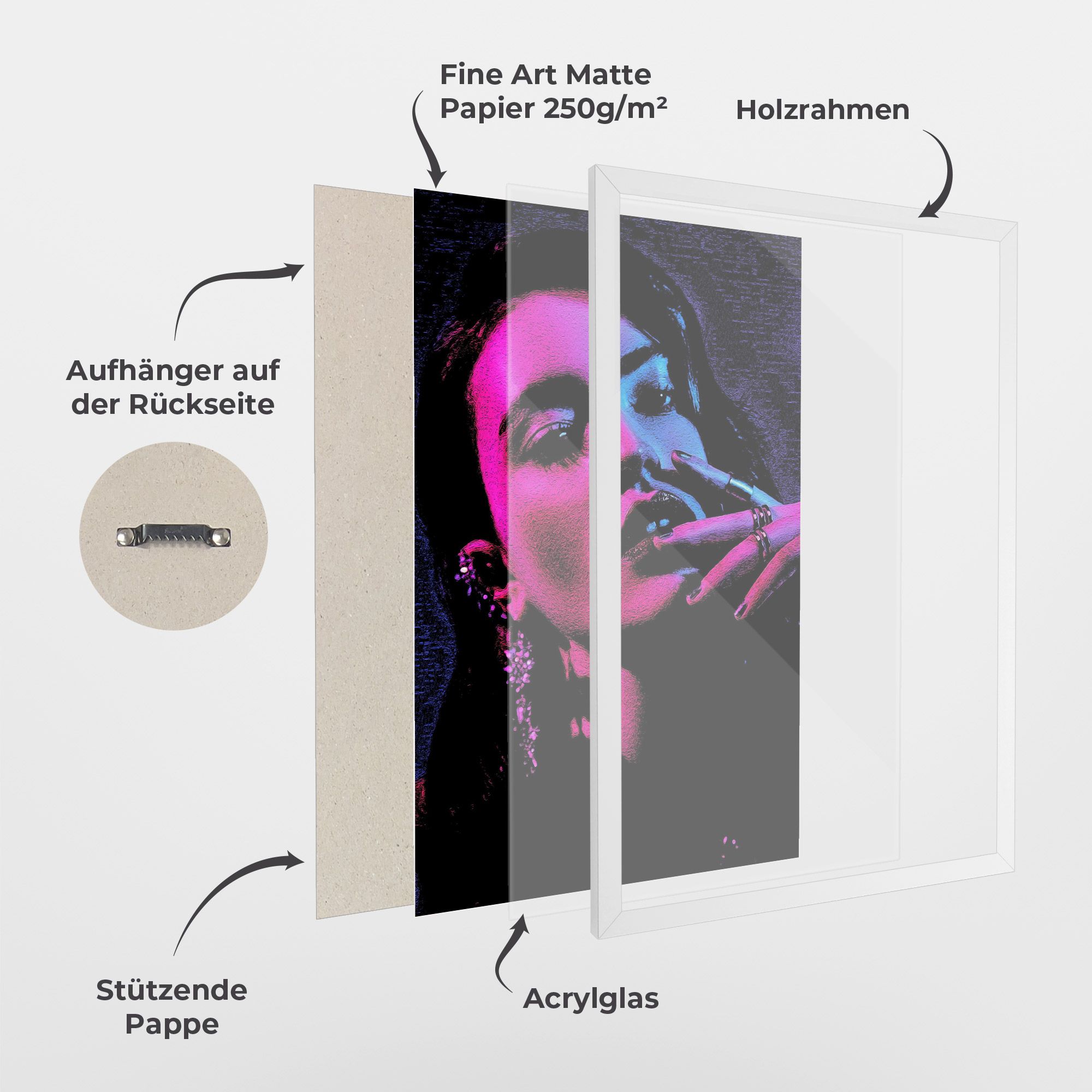 Purple Light Lady mockup 1