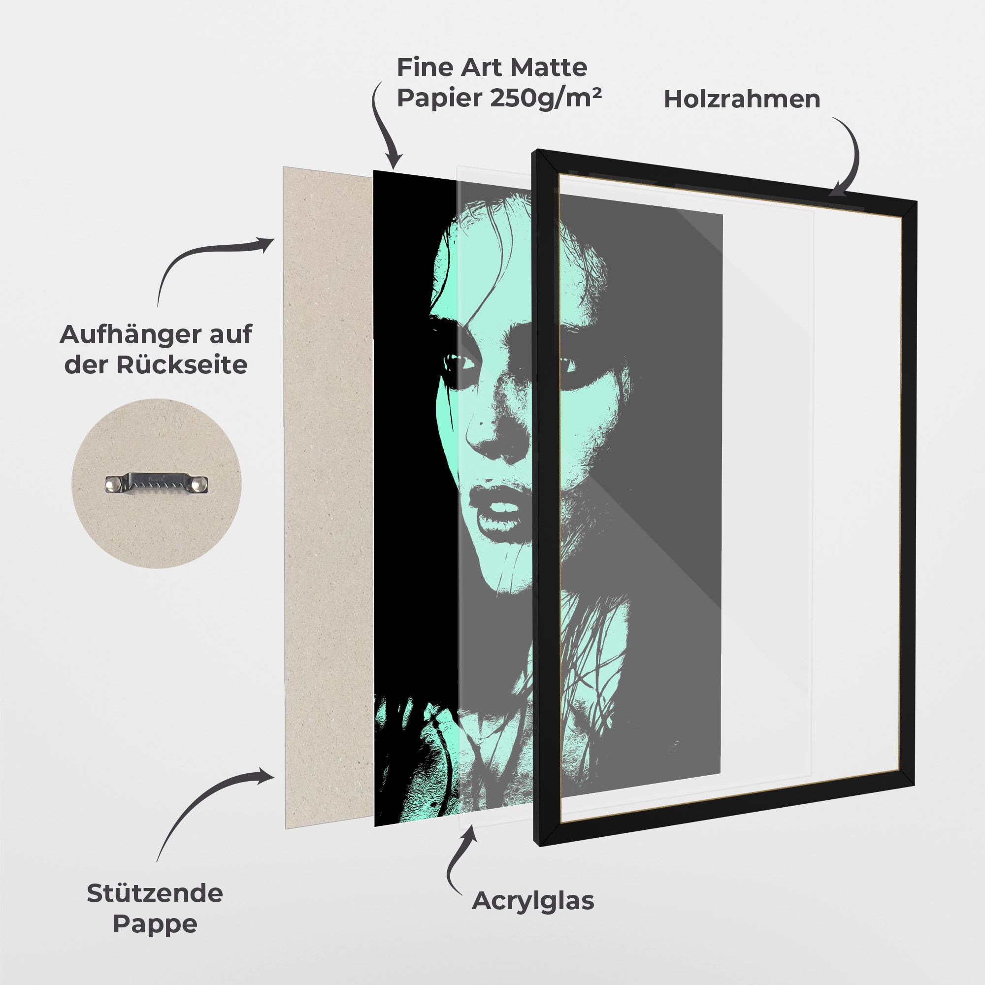 Green Light Girl mockup 1