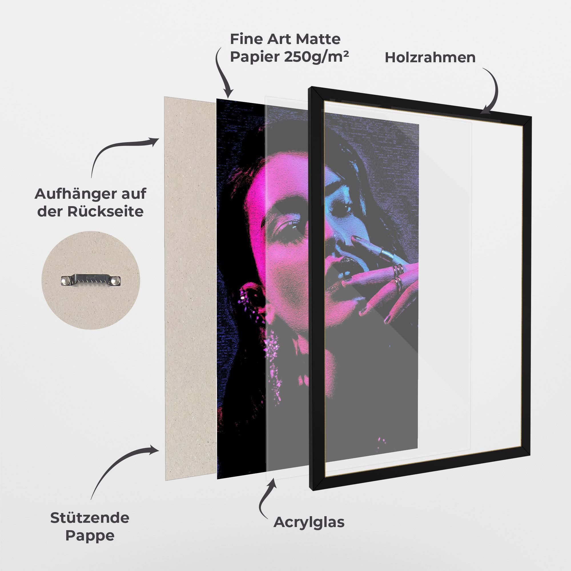 Purple Light Lady mockup 1