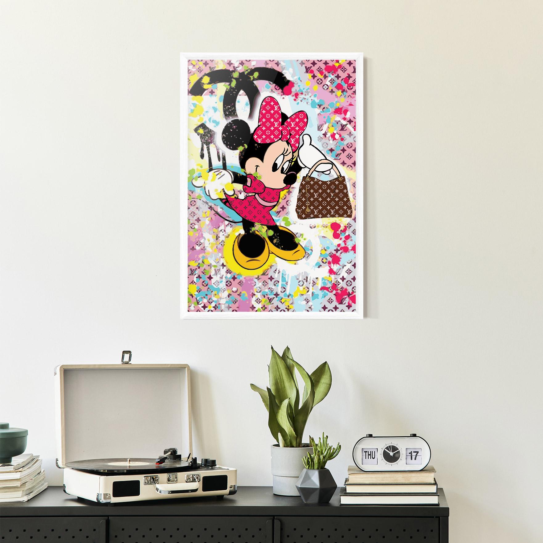 Gerahmte Poster Minnie Comes Back In Fashion mockup 2