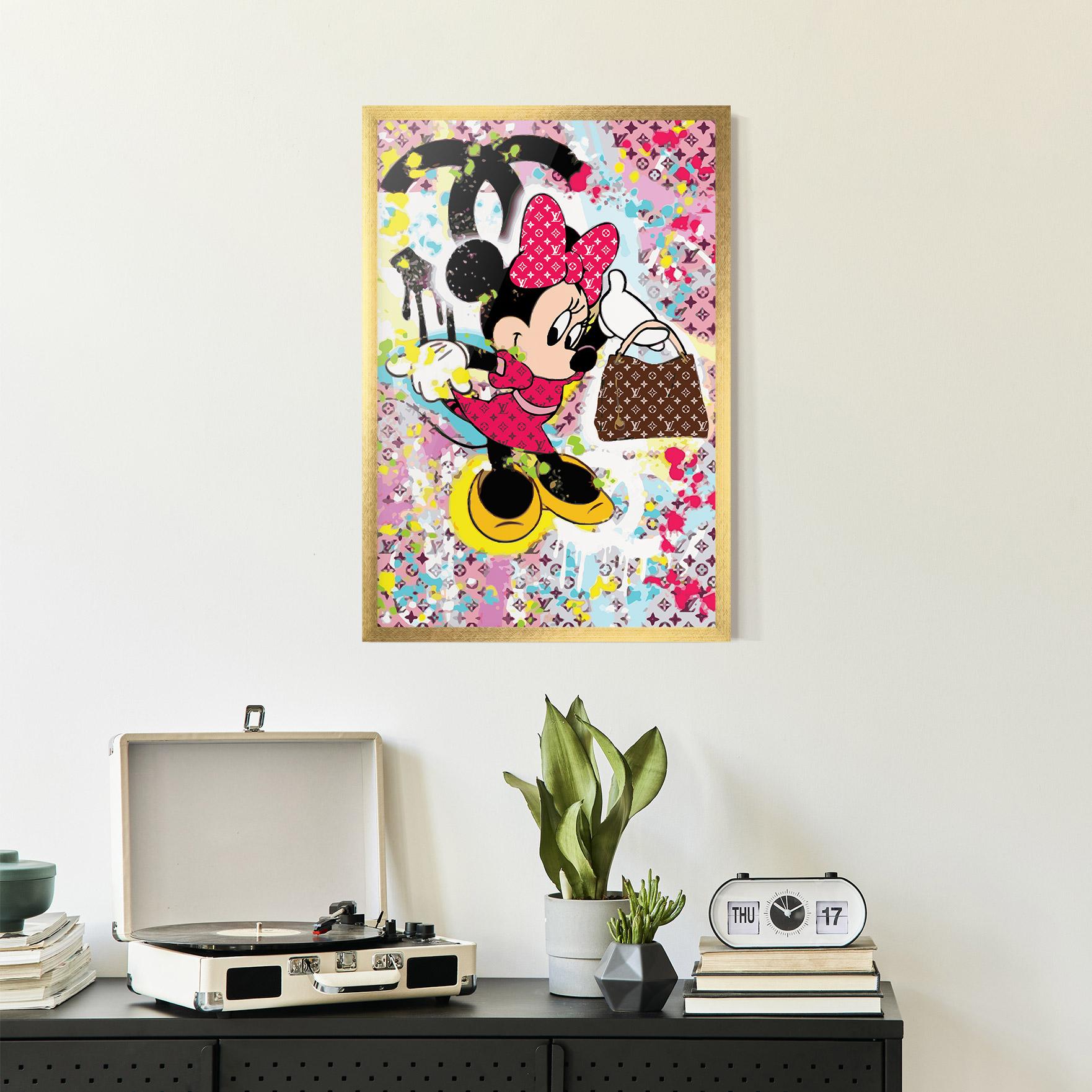 Gerahmte Poster Minnie Comes Back In Fashion mockup 2