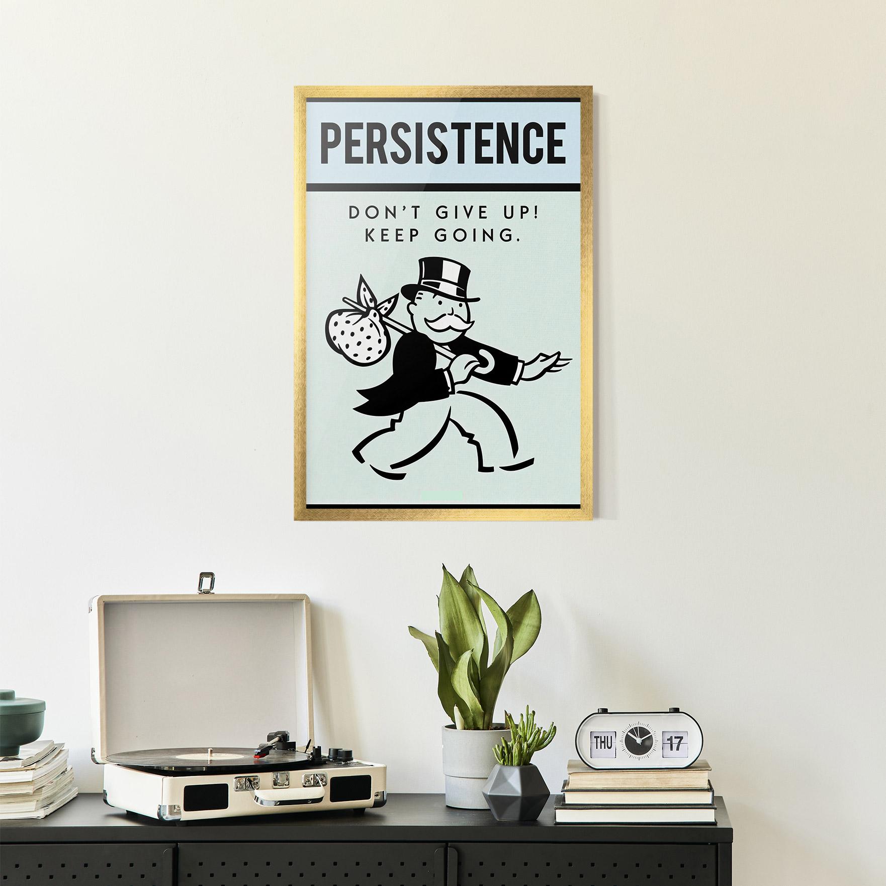 Gerahmte Poster Persistence mockup 2