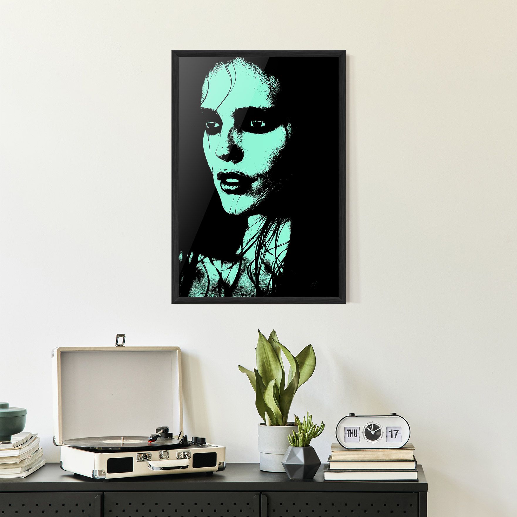 Green Light Girl mockup 2