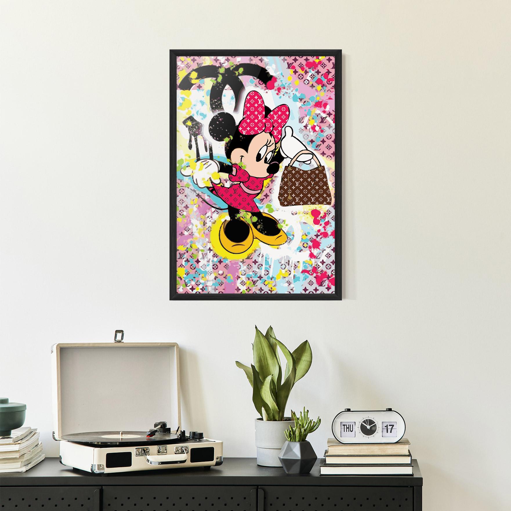 Gerahmte Poster Minnie Comes Back In Fashion mockup 2