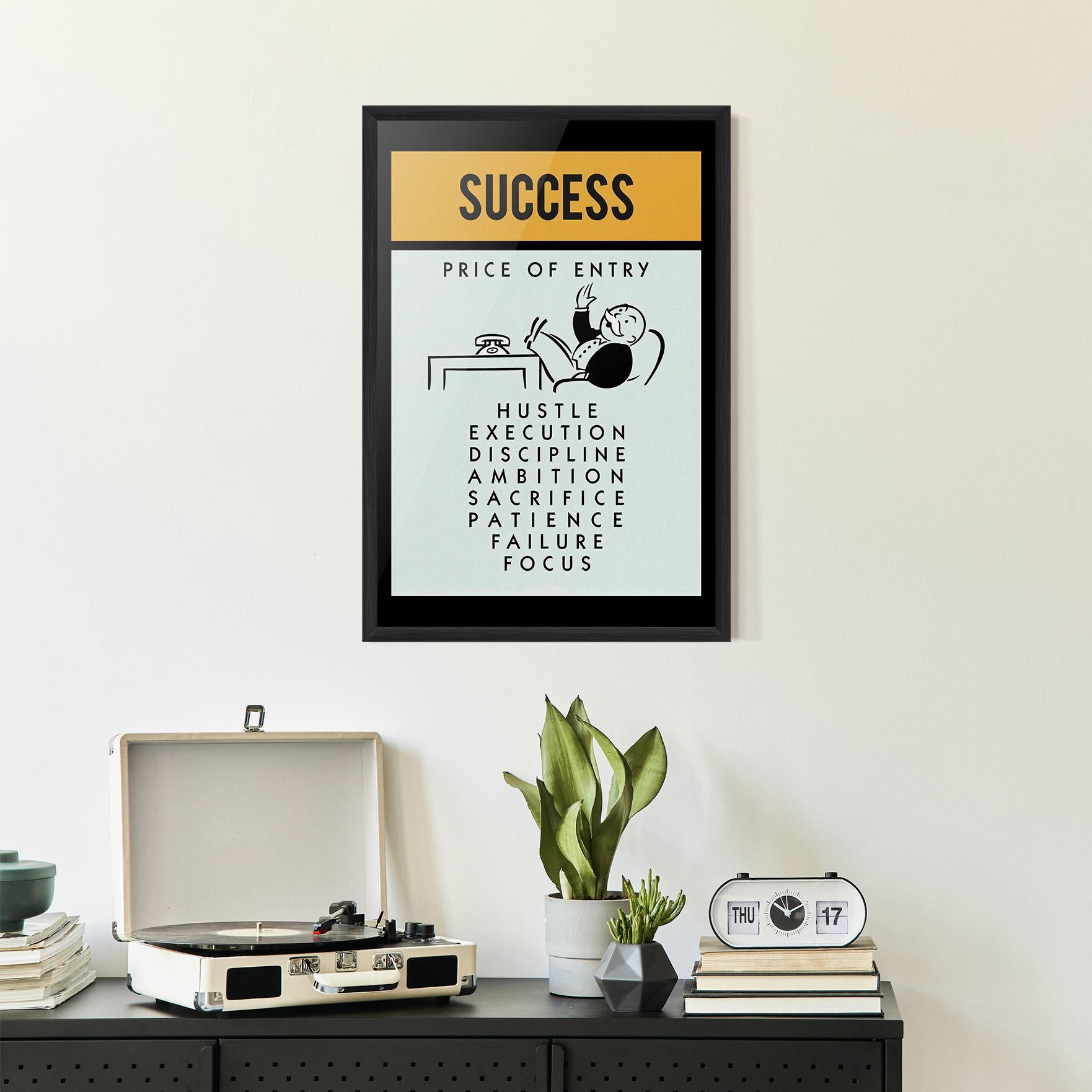 Gerahmte Poster Successs mockup 2