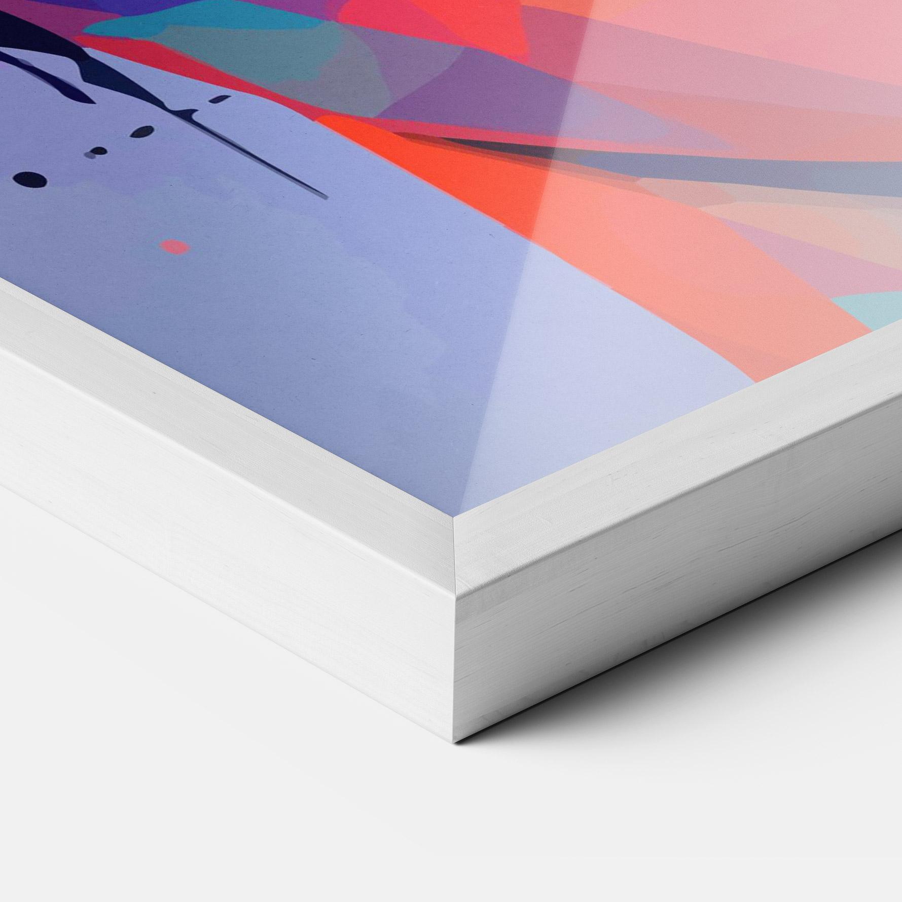 Gerahmte Poster Internet Hyperrealism mockup 3