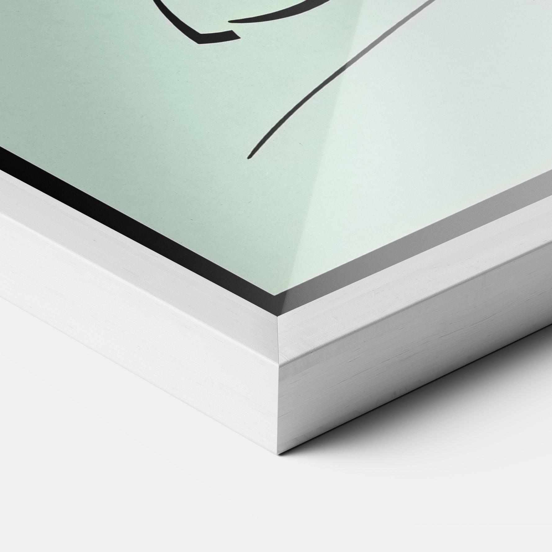 Gerahmte Poster Patience mockup 3